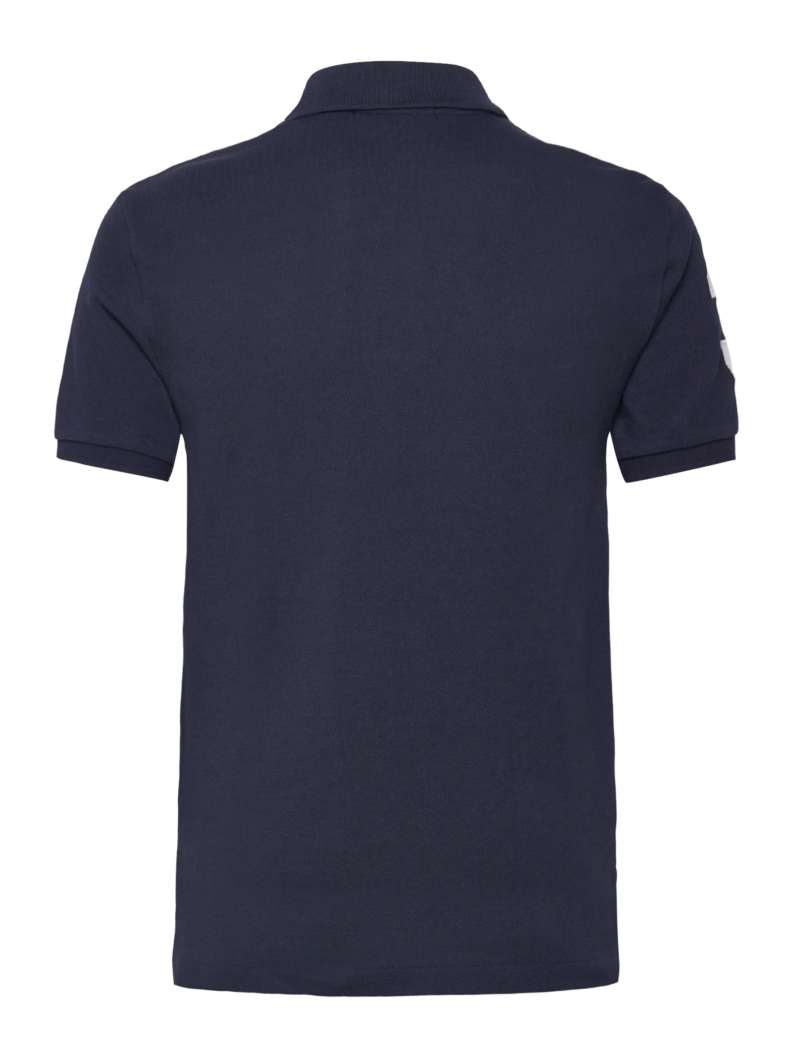 Ralph Lauren Kids - Big Pony Cotton Mesh Polo Shirt - langärmlige hemden - refined navy - 2