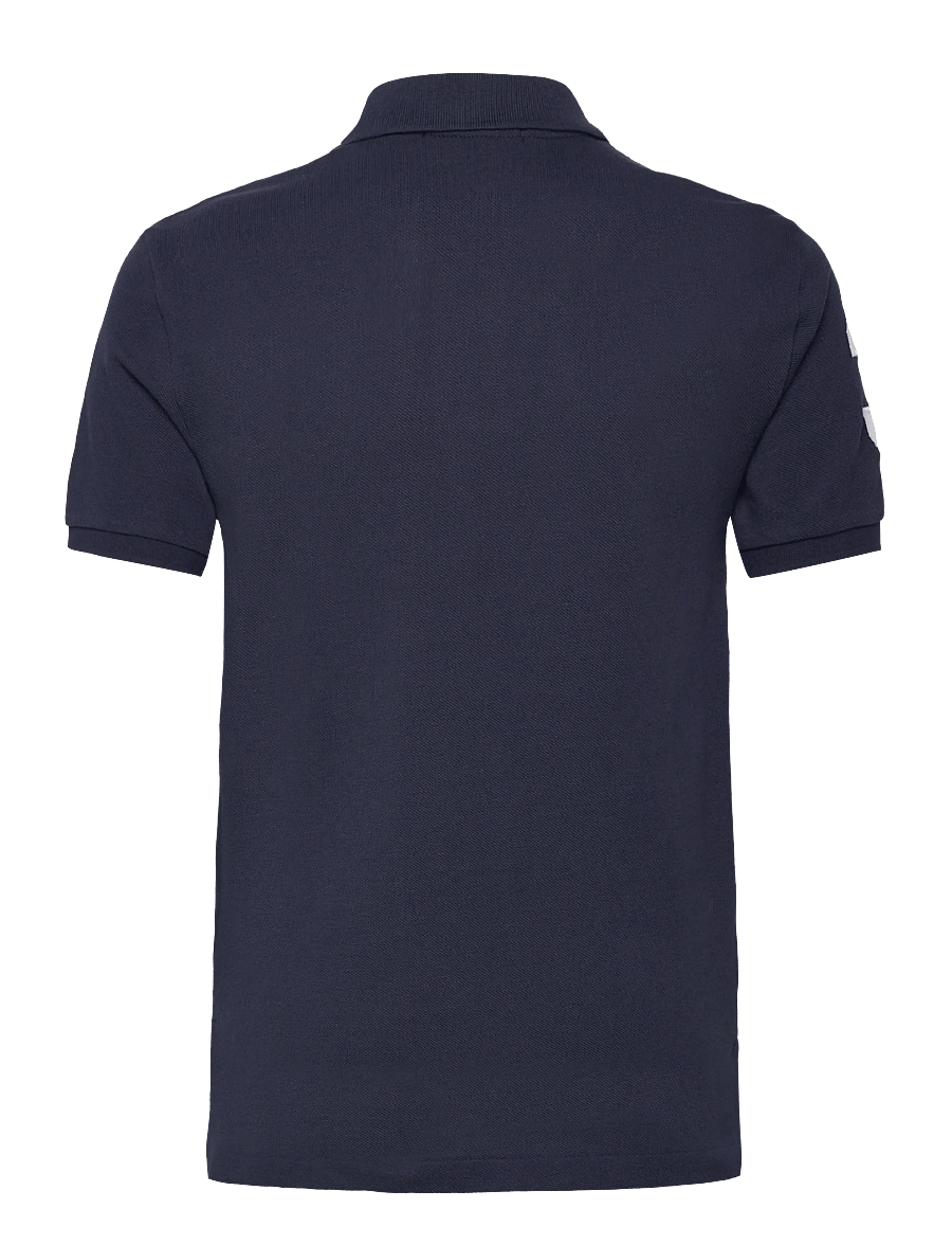 Ralph Lauren Kids - Big Pony Cotton Mesh Polo Shirt - long-sleeved shirts - refined navy - 2