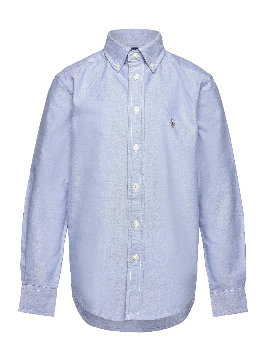 Ralph Lauren Kids - The Iconic Oxford Shirt - langærmede skjorter - blue - 1