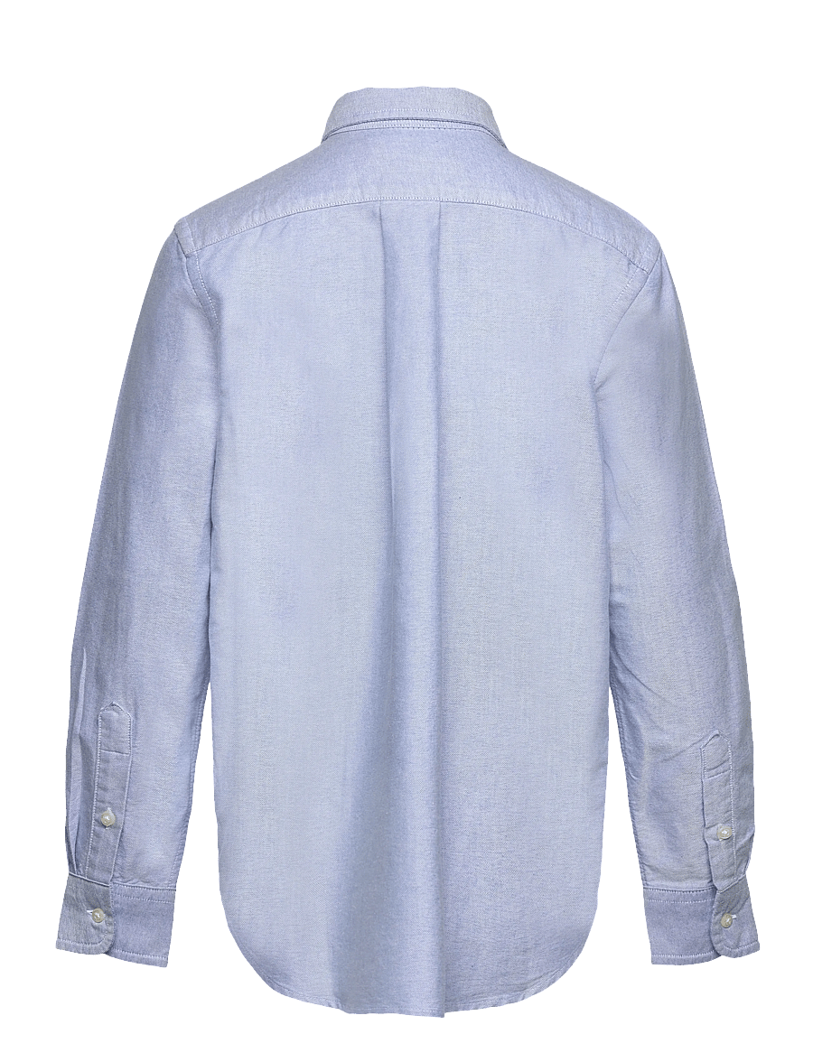 Ralph Lauren Kids - The Iconic Oxford Shirt - langærmede skjorter - blue - 2