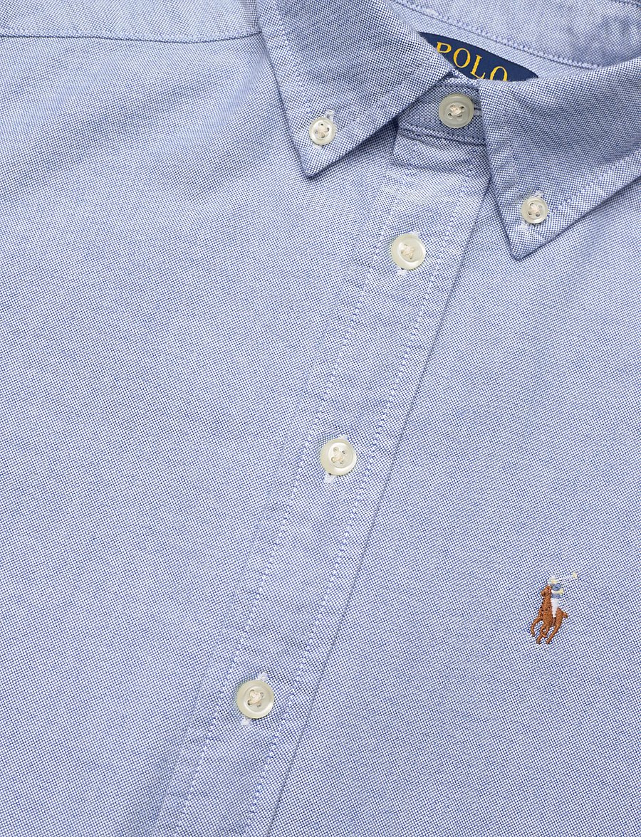 Ralph Lauren Kids - The Iconic Oxford Shirt - langærmede skjorter - blue - 5