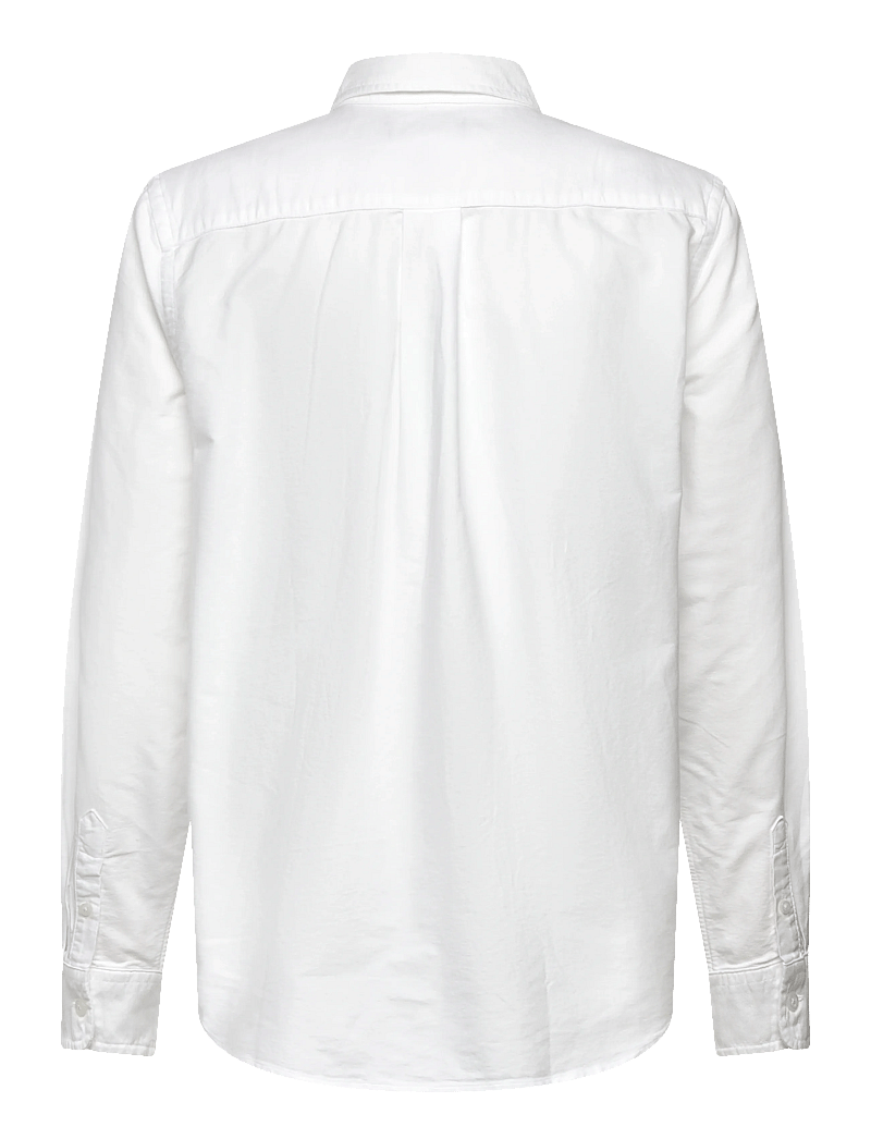 Ralph Lauren Kids - OXFORD-LS BD-TP-SHT - langærmede skjorter - white - 1