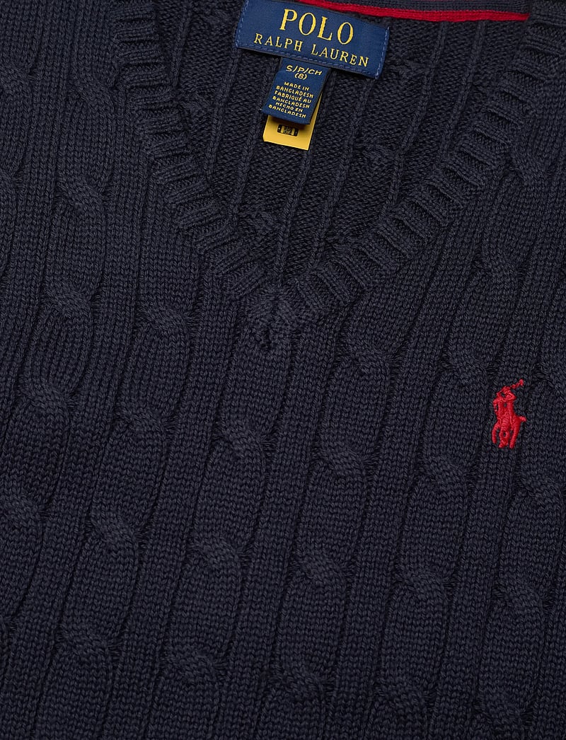 Ralph Lauren Kids - Cable-Knit Cotton Sweater Vest - westen - rl navy/c3807 - 2