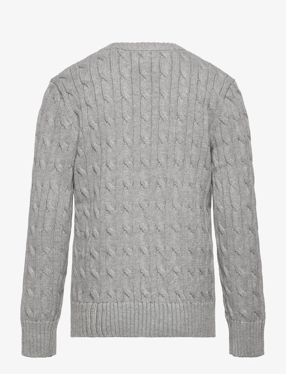 Ralph Lauren Kids - COMBED COTTON-LS CABLE CN-TP-SWT - pullover - andover heather/c - 2