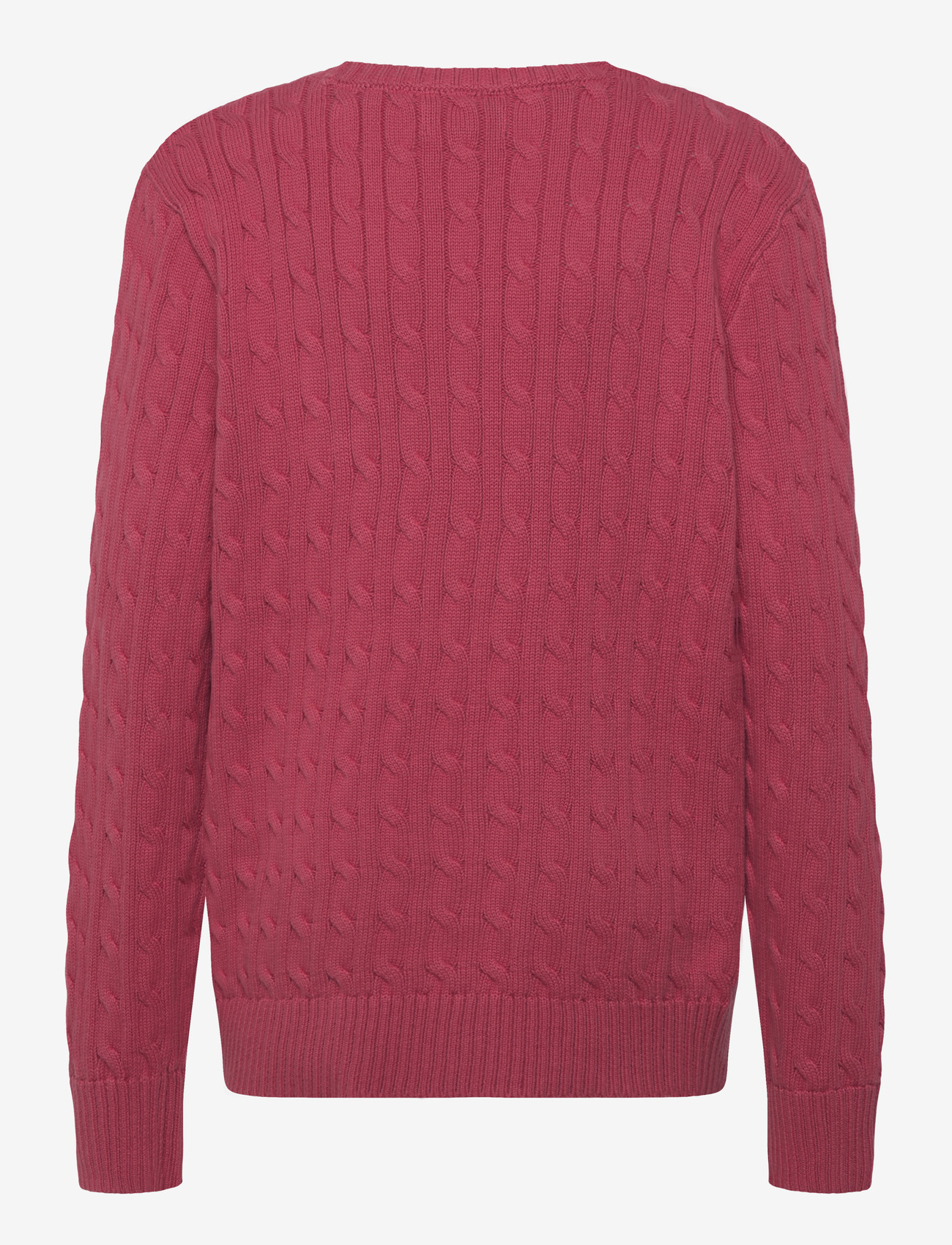 Ralph Lauren Kids - Cable-Knit Cotton Sweater - trøjer - nantucket red/c73 - 1