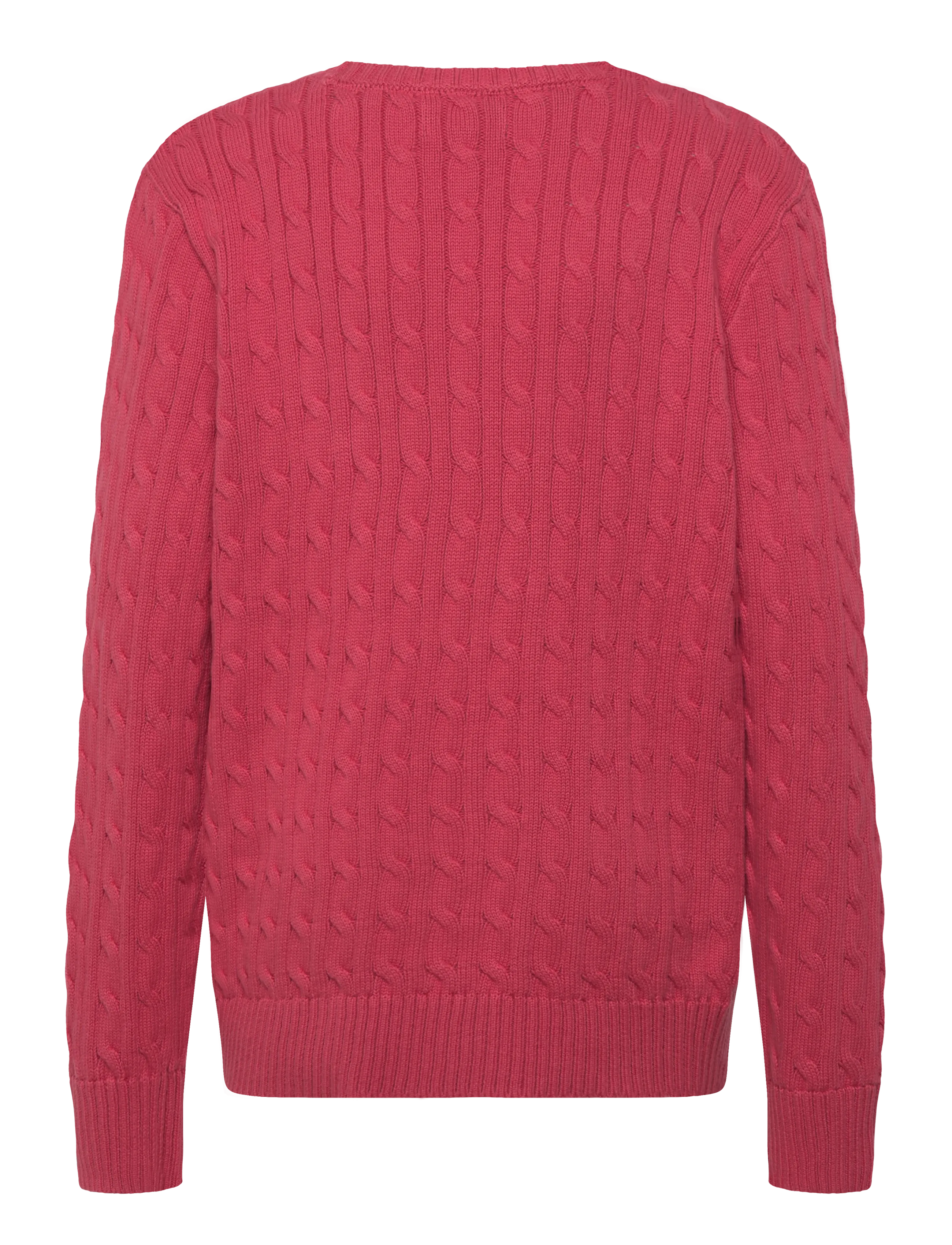 Ralph Lauren Kids - Cable-Knit Cotton Sweater - džemprid - nantucket red/c73 - 1
