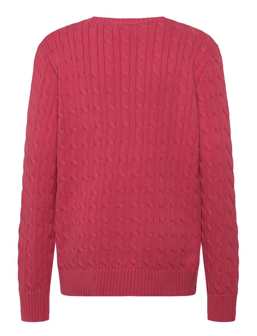 Ralph Lauren Kids - Cable-Knit Cotton Sweater - pullover - nantucket red/c73 - 1