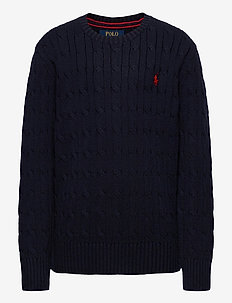 Cable-Knit Cotton Sweater, Ralph Lauren Kids