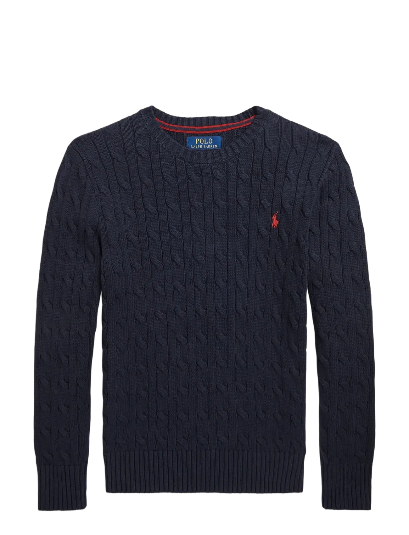 Ralph Lauren Kids COMBED COTTON-LS CABLE CN-TP-SWT - Strik - RL NAVY/C3807 / navy