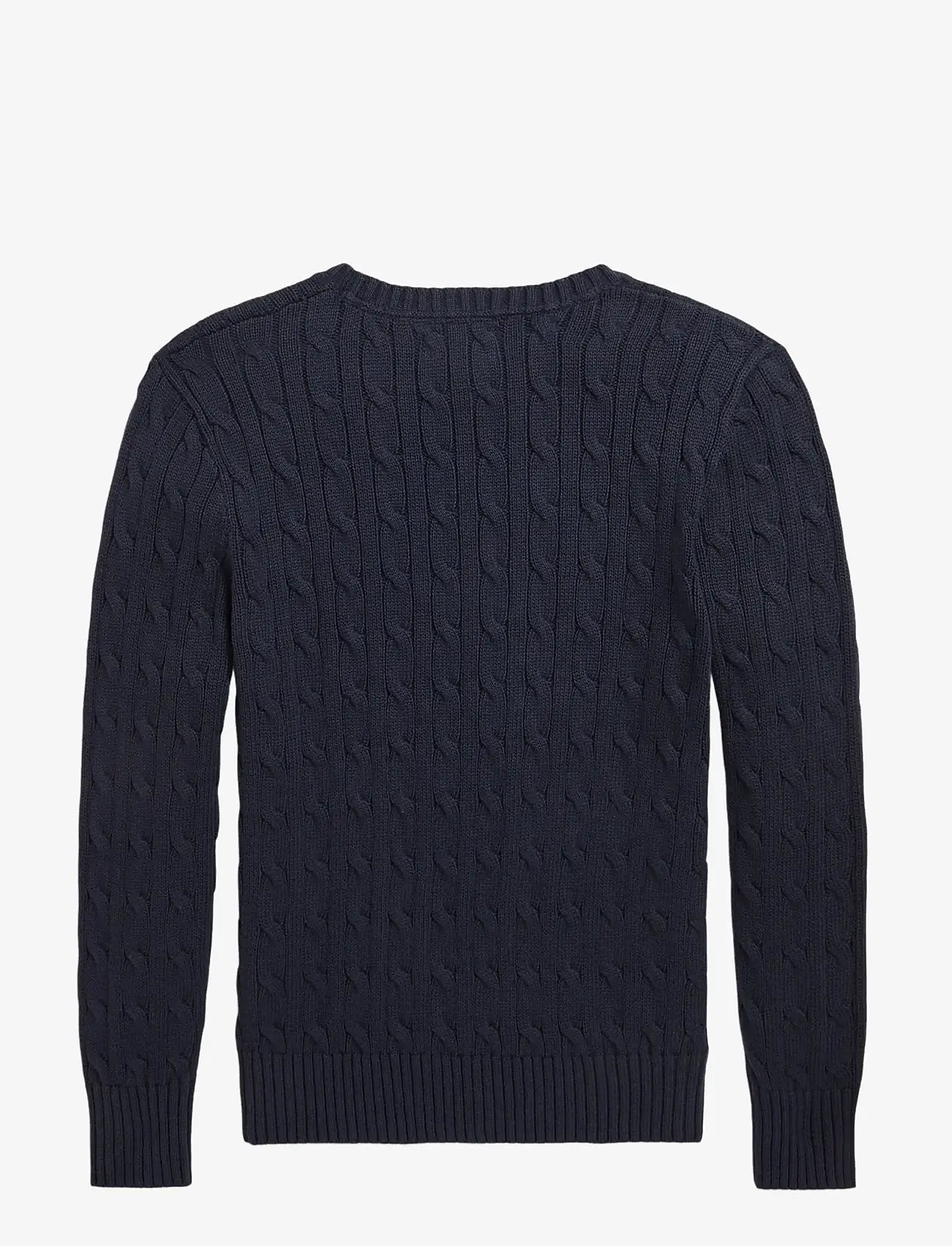 Ralph Lauren Kids - COMBED COTTON-LS CABLE CN-TP-SWT - trøjer - rl navy/c3807 - 2