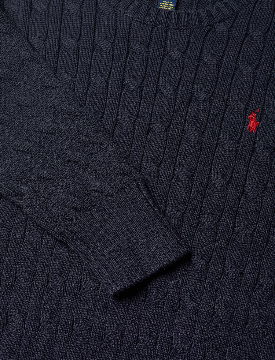 Ralph Lauren Kids - Cable-Knit Cotton Sweater - pullover - rl navy/c3807 - 5