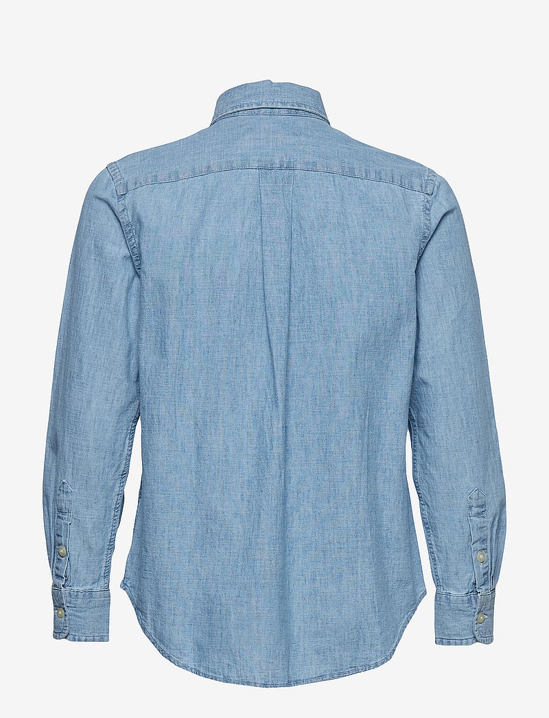 Ralph Lauren Kids - CHAMBRAY-LS BD-TP-SHT - langärmlige hemden - lt blue - 2