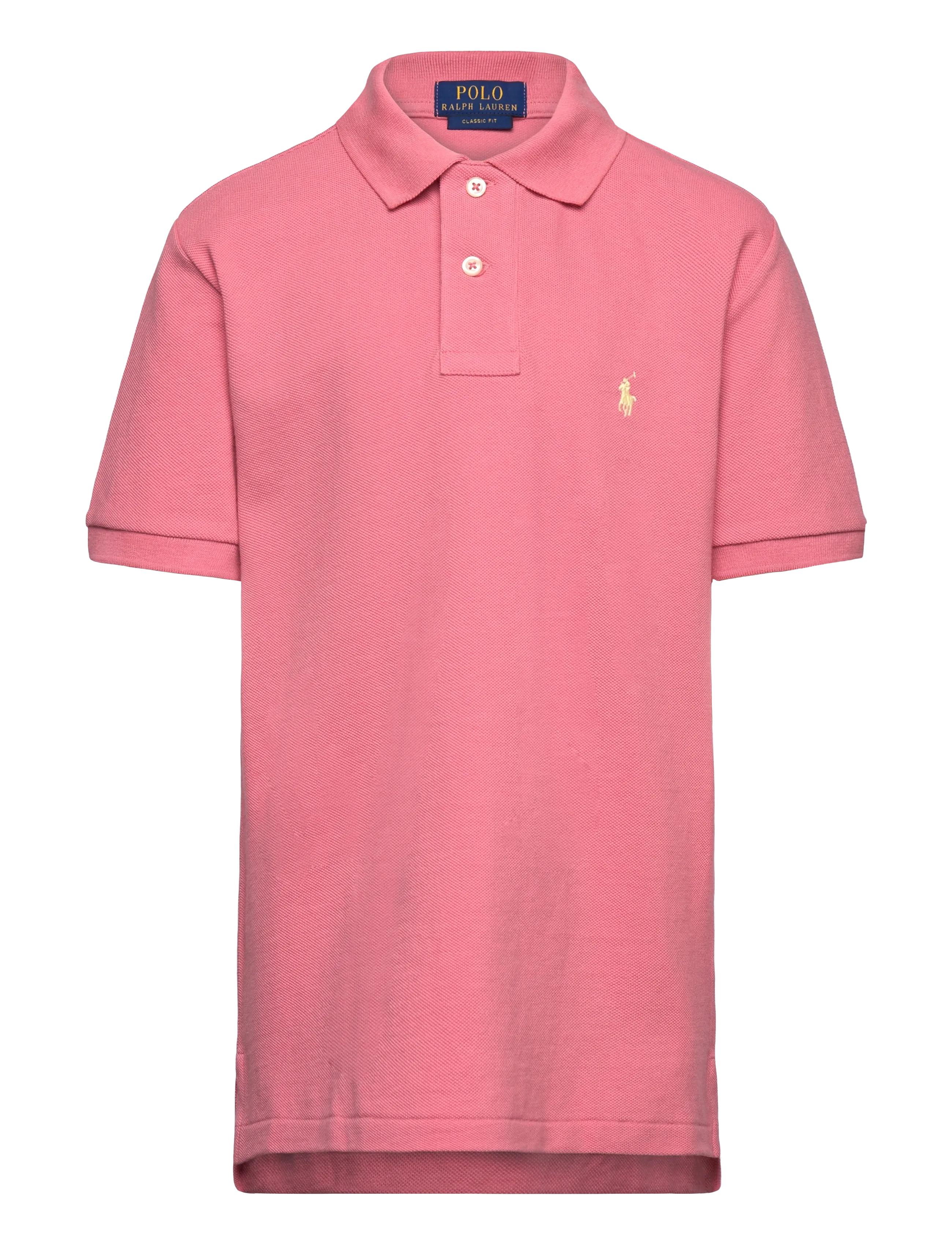 RALPH LAUREN Kinder Basic Mesh-Ss Kc-Tp-Knt Pink - 132-137 - Kinder