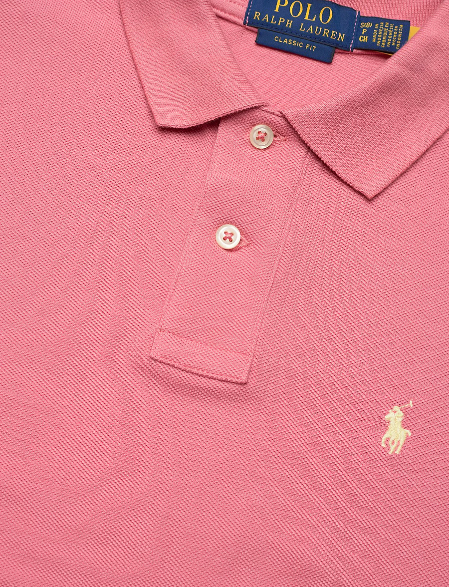 Ralph Lauren Kids - BASIC MESH-SS KC-TP-KNT - lühikeste varrukatega polod - desert rose/c1168 - 2
