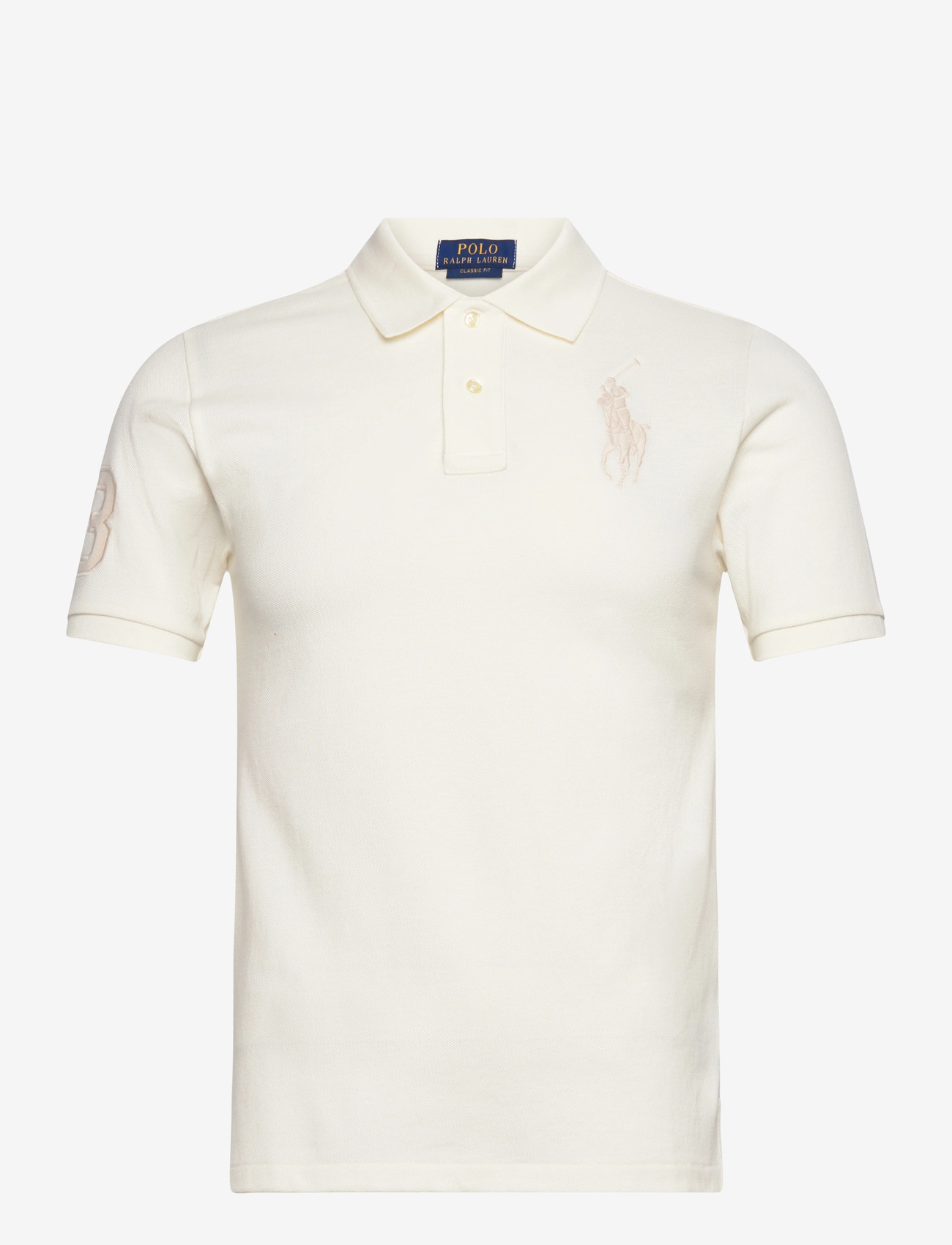 Ralph Lauren Kids - BASIC MESH-SS KC-TP-KNT - poloer - deckwash white/c8 - 0