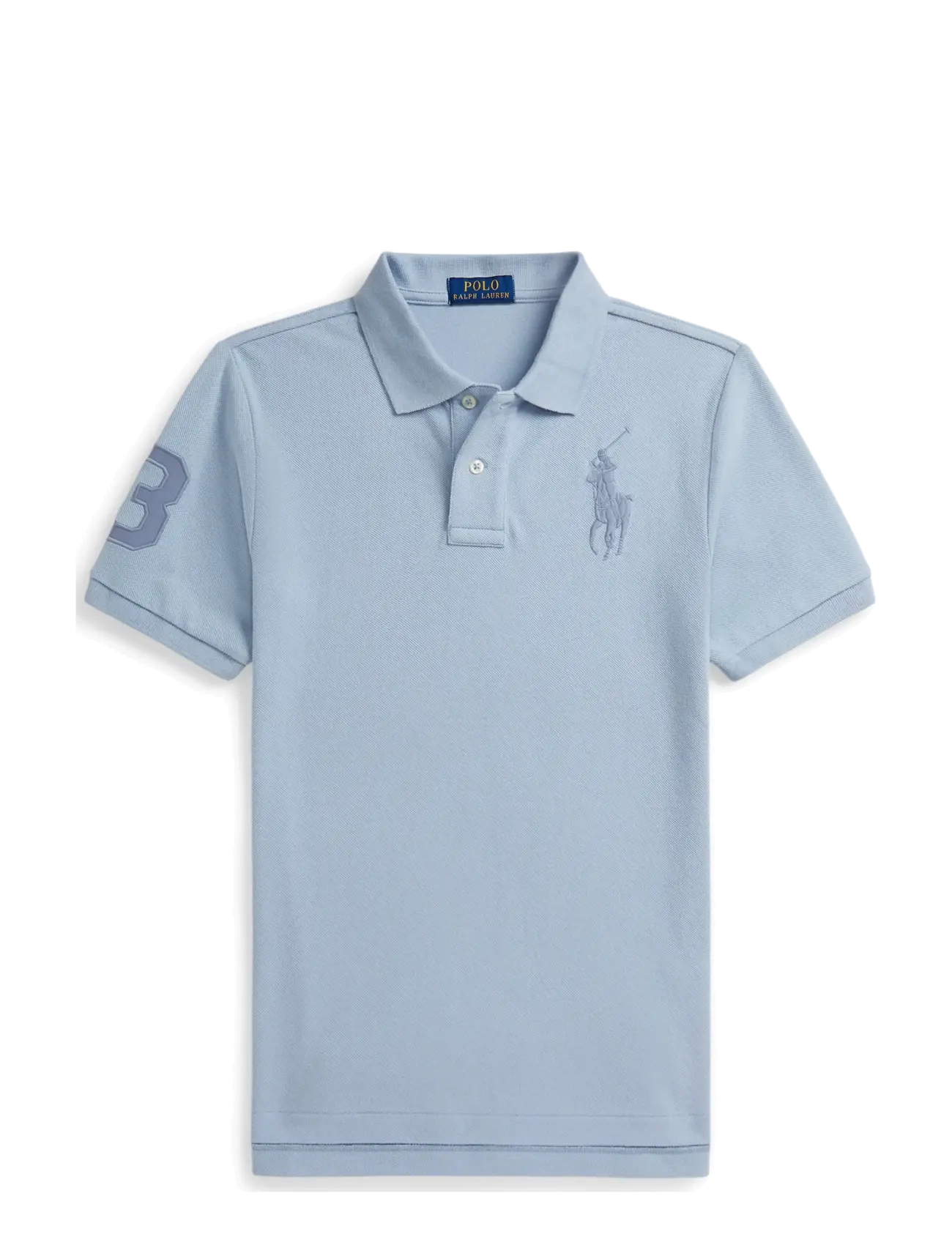 Ralph Lauren Kids - BASIC MESH-SS KC-TP-KNT - poloshirts - estate blue/c9849 - 0