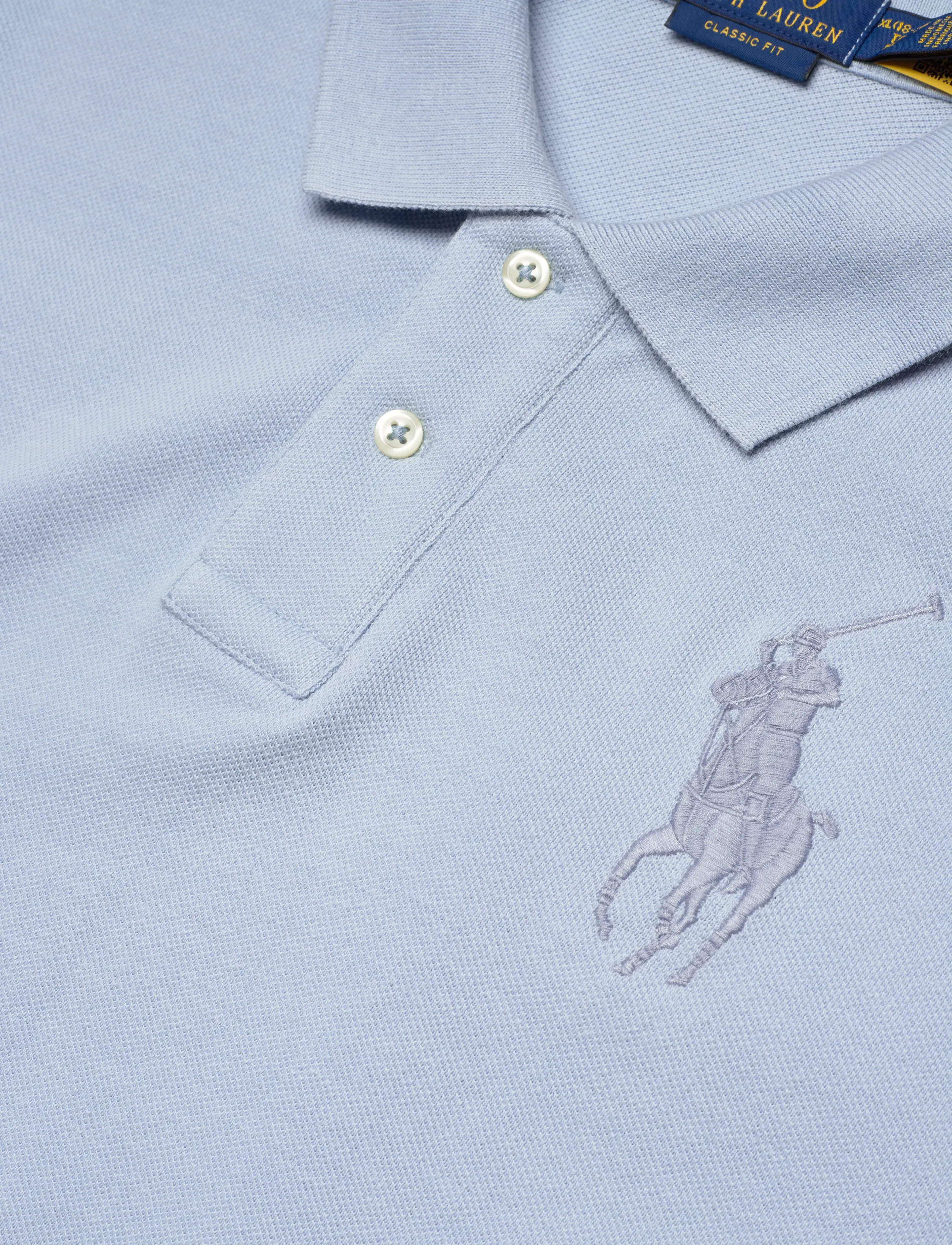 Ralph Lauren Kids - BASIC MESH-SS KC-TP-KNT - kurzärmelig - estate blue/c9849 - 3