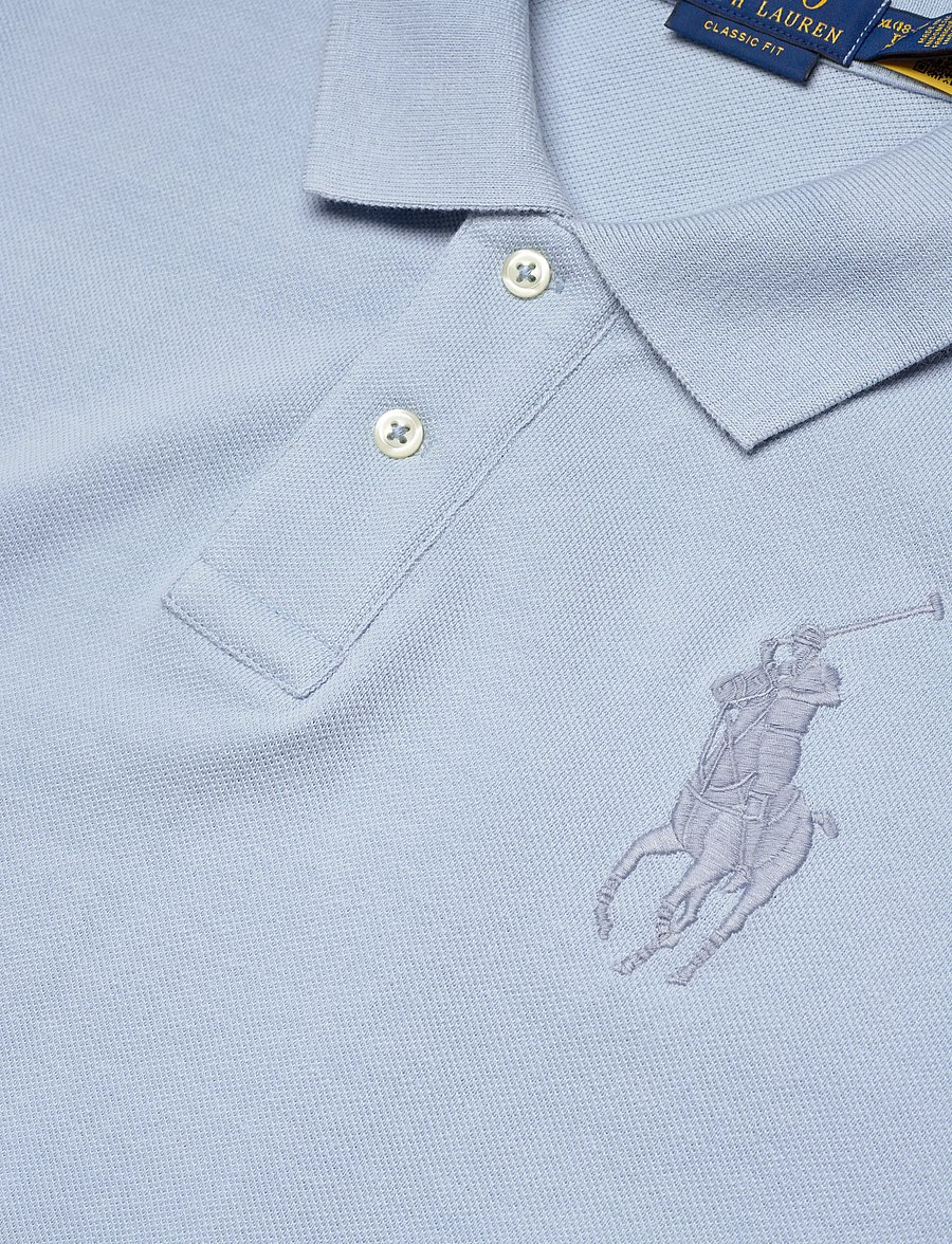 Ralph Lauren Kids - BASIC MESH-SS KC-TP-KNT - kurzärmelig - estate blue/c9849 - 3