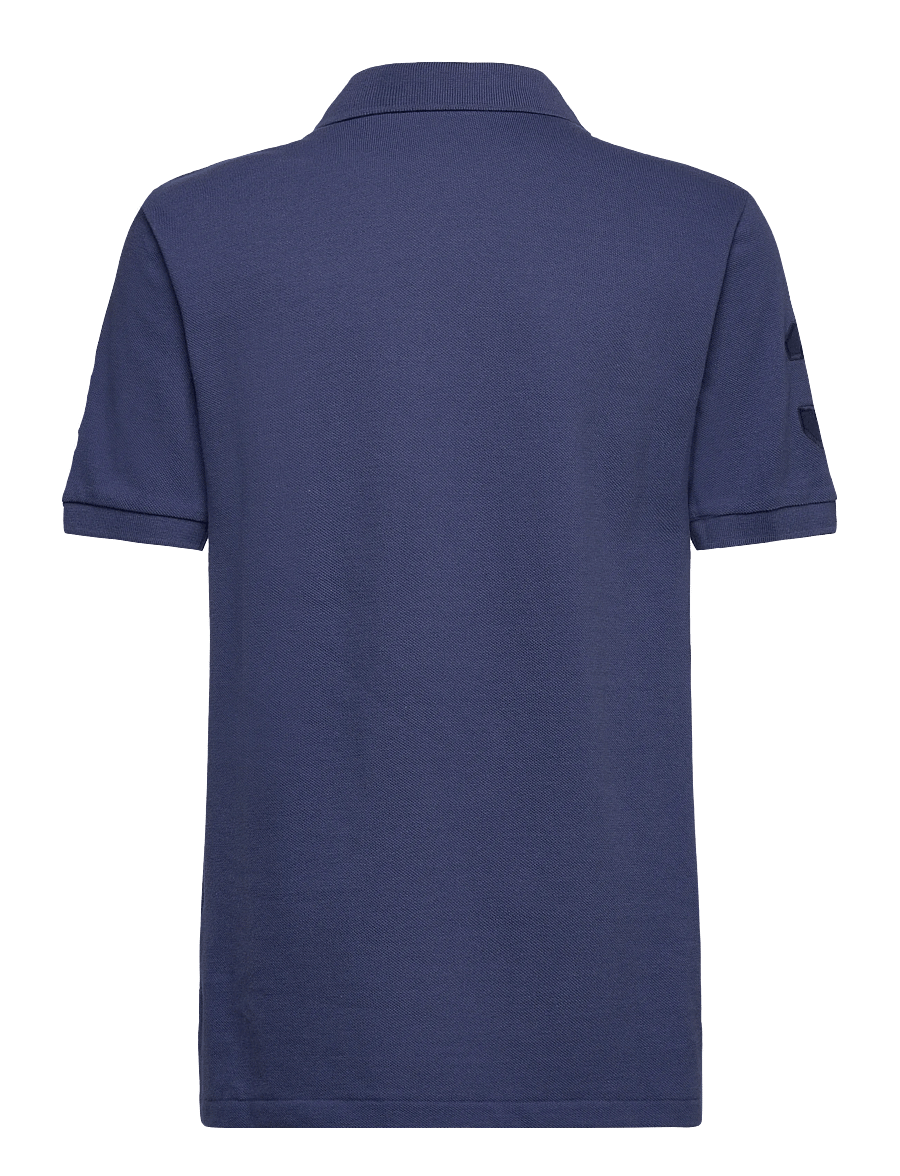 Ralph Lauren Kids - Big Pony Cotton Mesh Polo Shirt - kortärmade pikéer - light navy/c5935 - 1