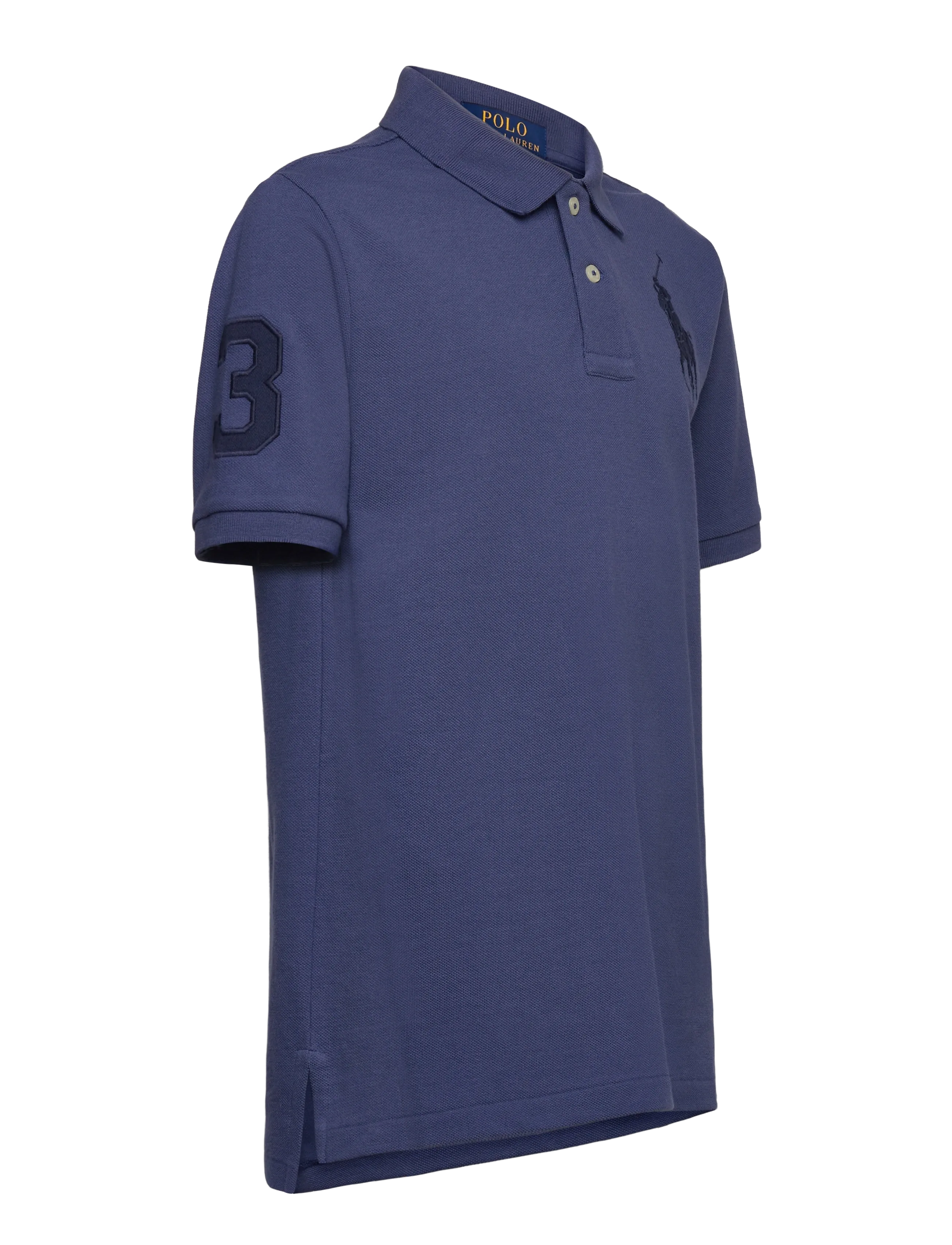 Ralph Lauren Kids - Big Pony Cotton Mesh Polo Shirt - kortärmade pikéer - light navy/c5935 - 2