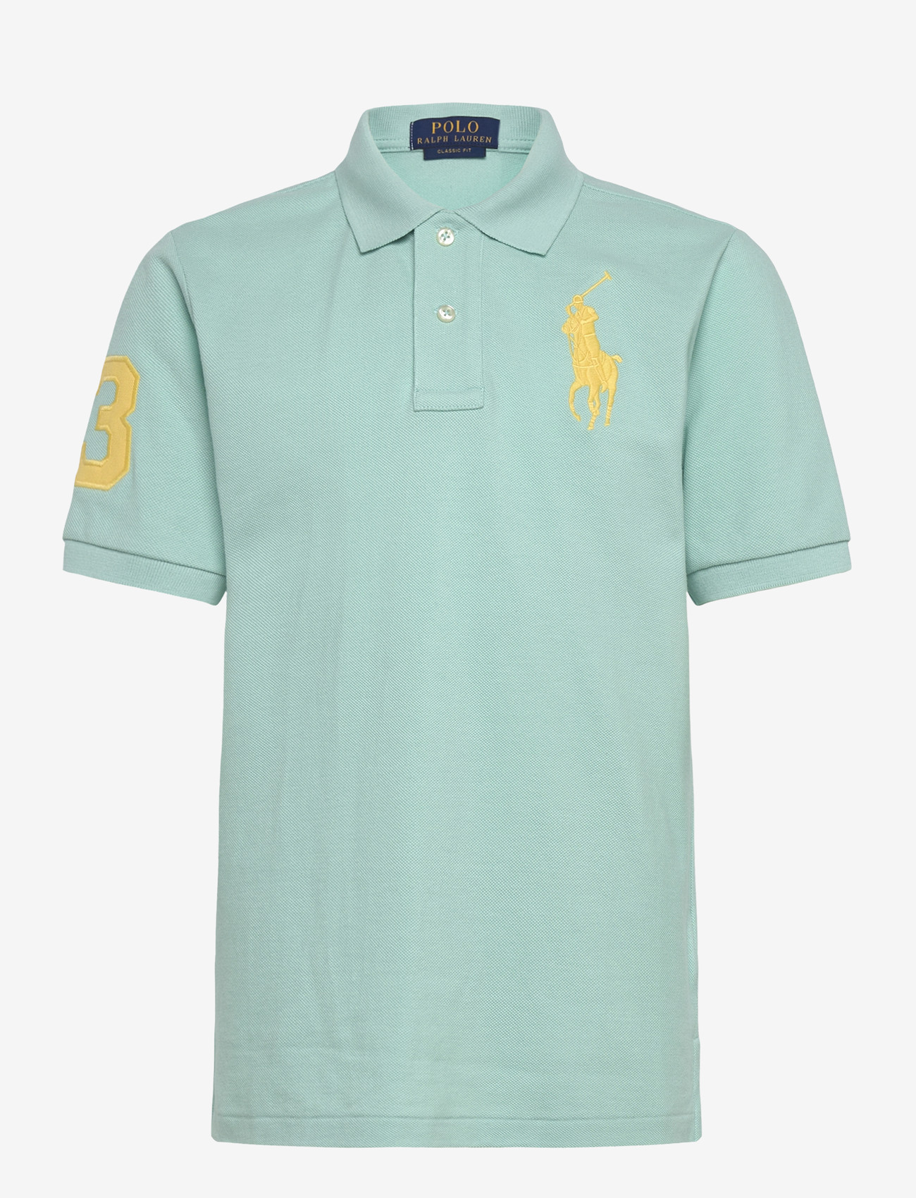 Ralph Lauren Kids - BASIC MESH-SS KC-TP-KNT - kortærmede poloer - parakeet - 0