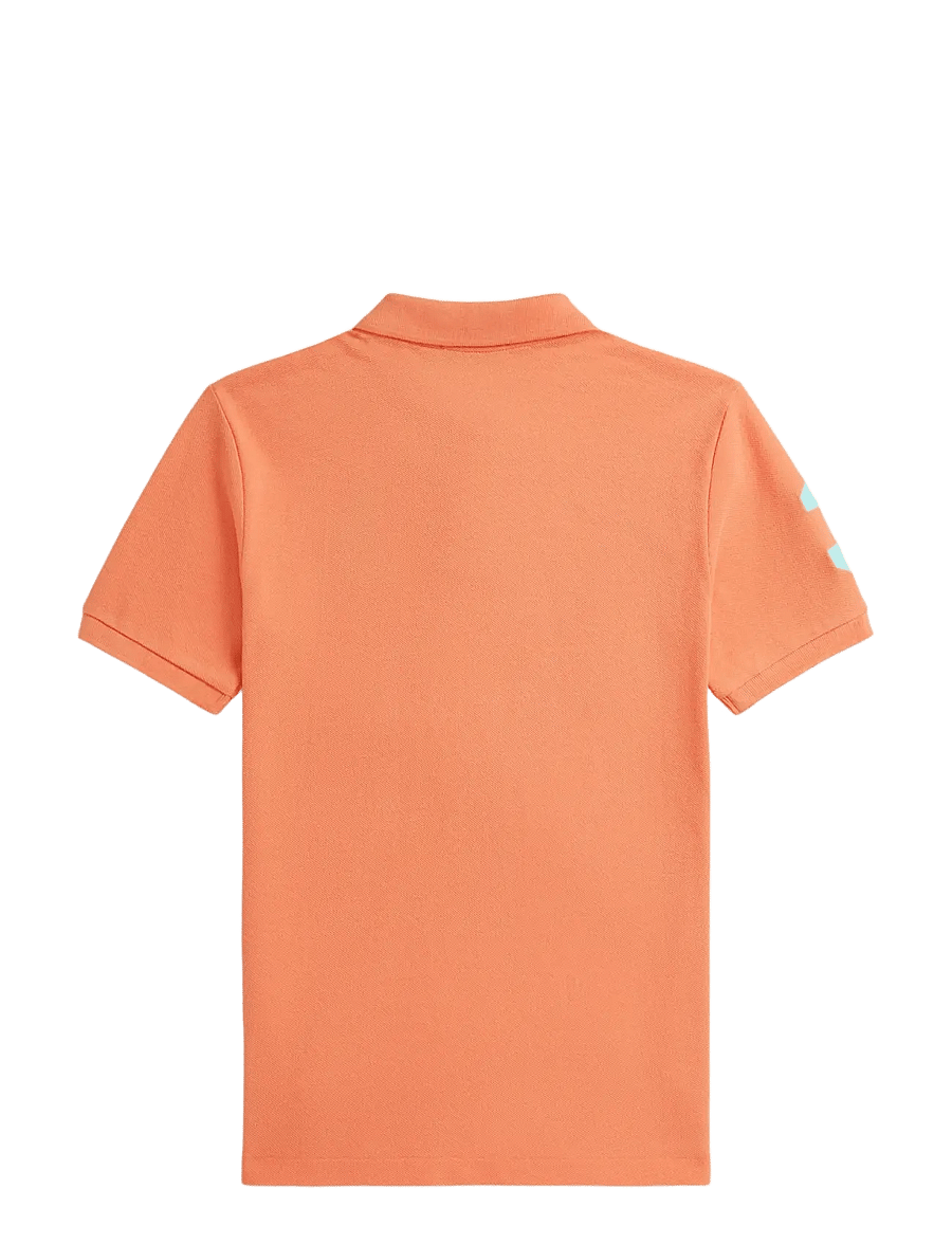 Ralph Lauren Kids - BASIC MESH-SS KC-TP-KNT - kortærmede poloer - poppy - 2