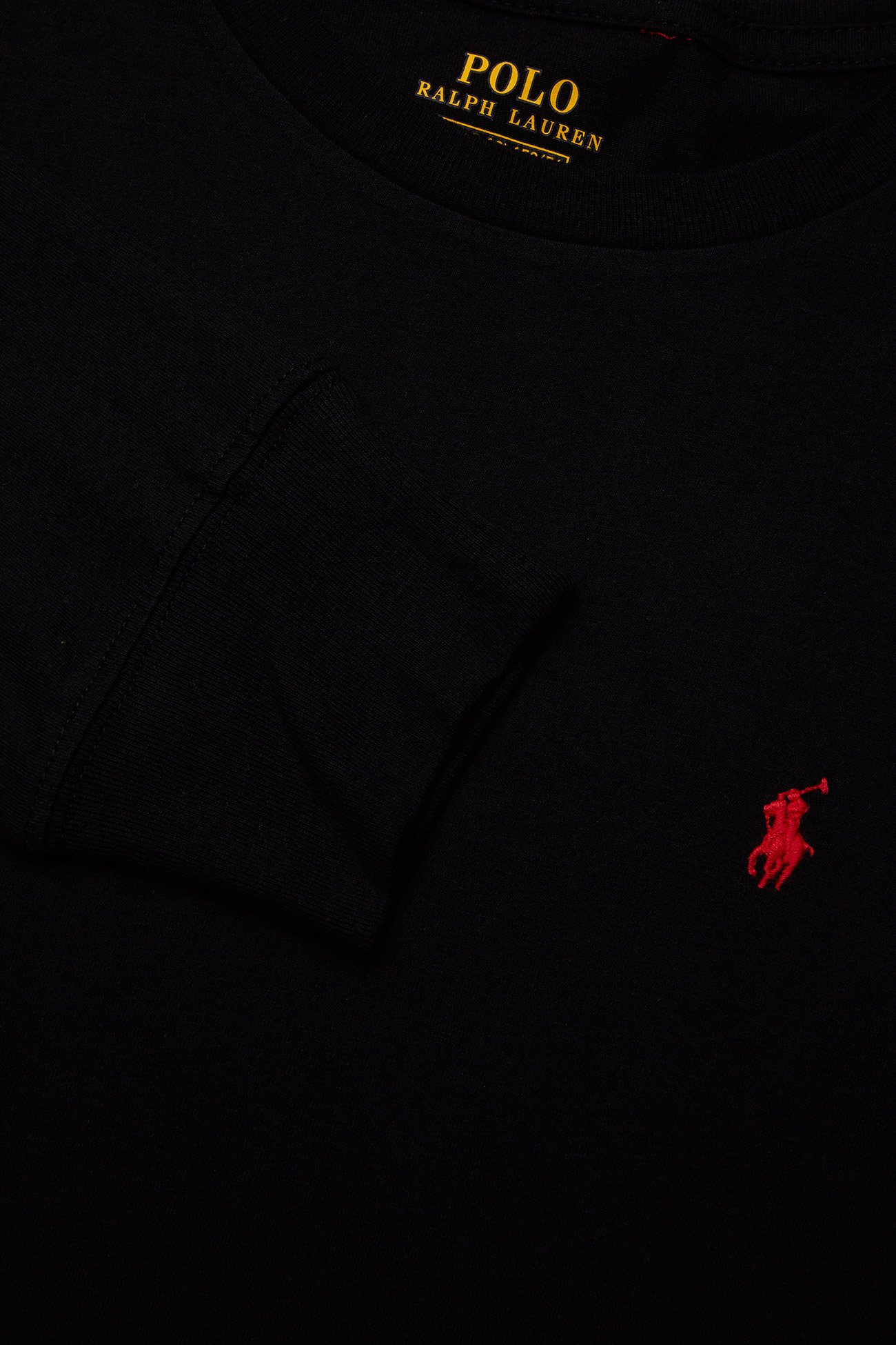 Ralph Lauren Kids - Cotton Jersey Crewneck Tee - polo black - 2