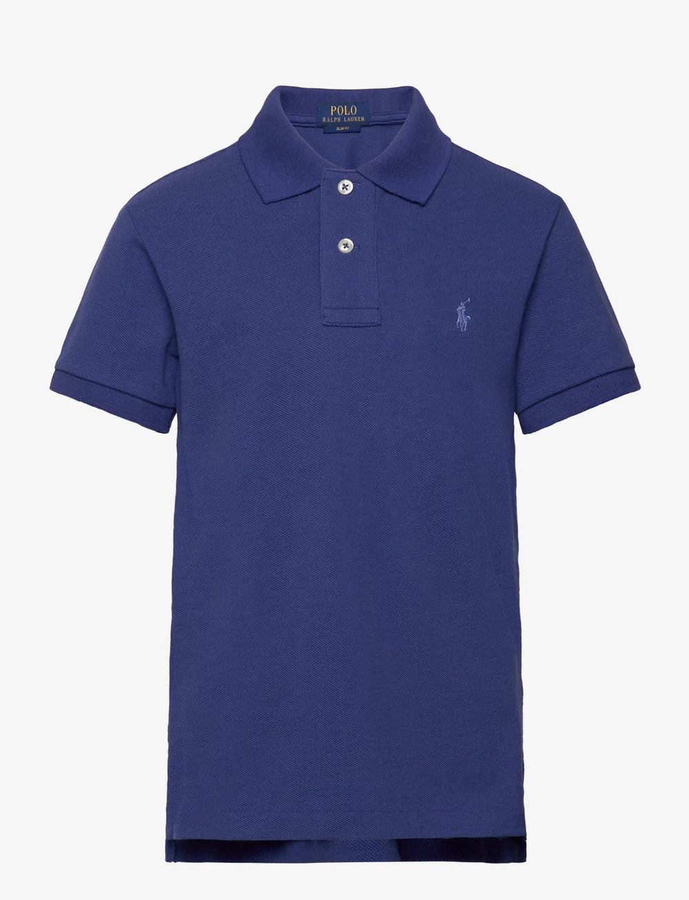 Cotton mesh top polo shirt