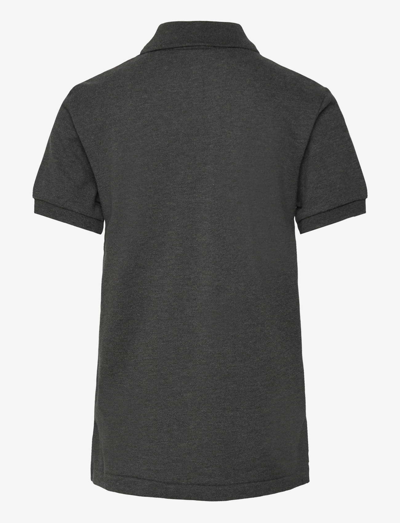 Ralph Lauren Kids - Slim Fit Cotton Mesh Polo Shirt - kortærmede poloer - windsor heather/c - 1