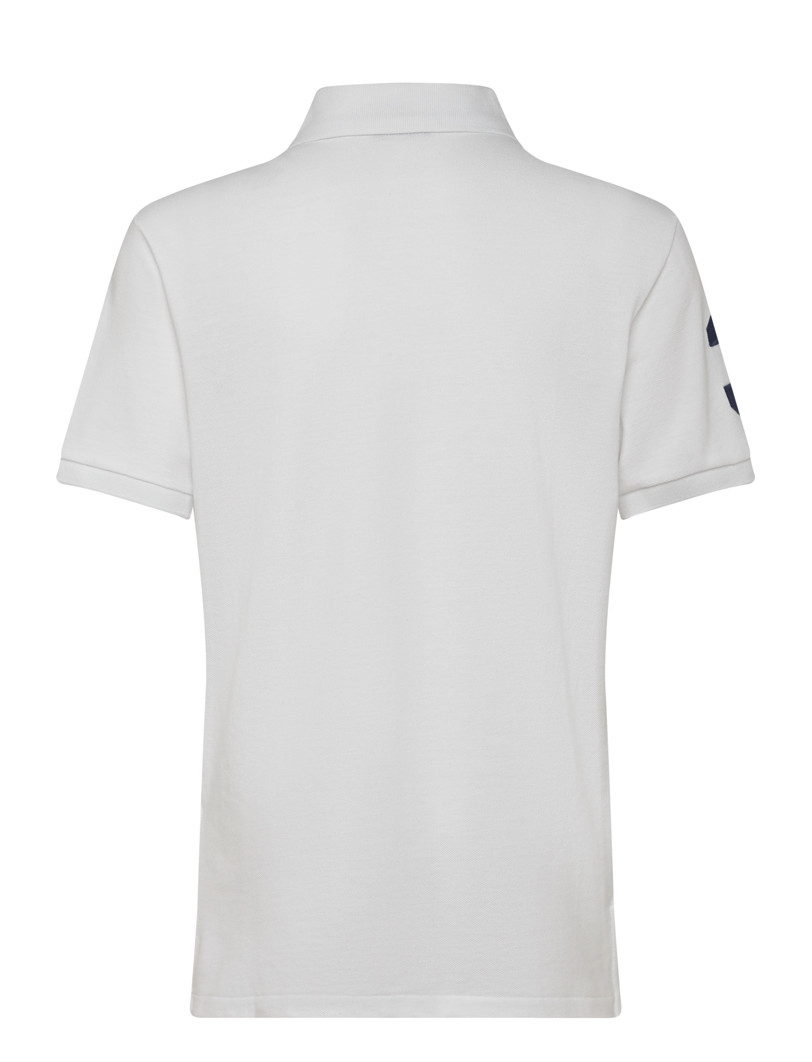 Ralph Lauren Kids - Slim Fit Cotton Mesh Polo - white/c7996 - 1