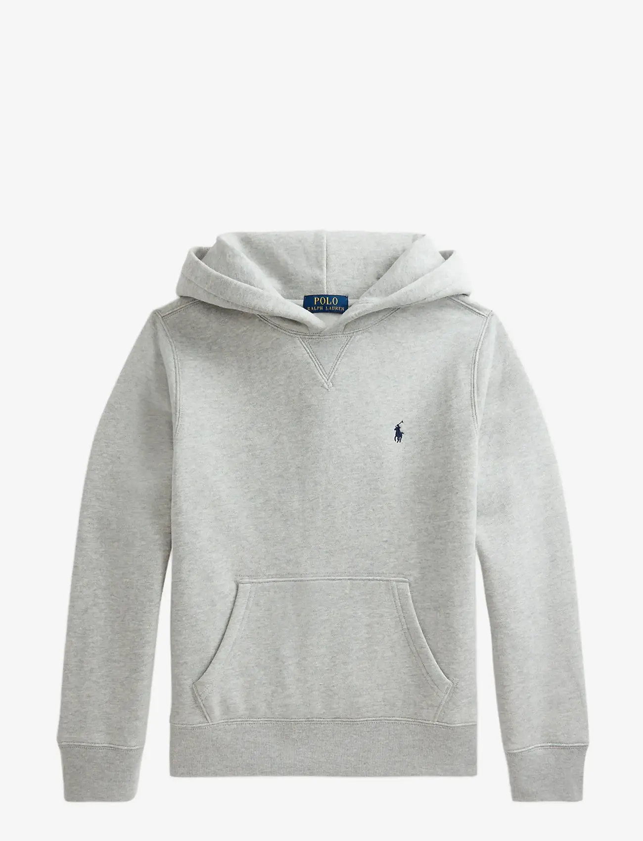 Ralph Lauren Kids - Fleece Hoodie - hoodies - andover heather - 1
