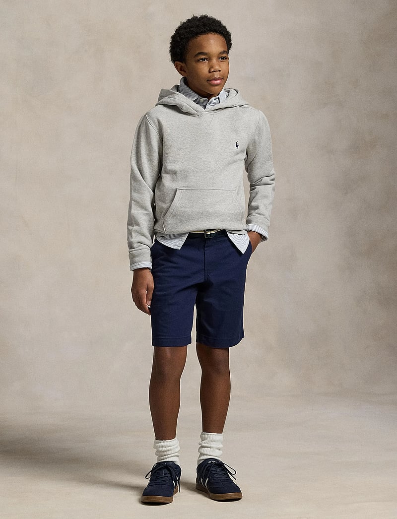Ralph Lauren Kids - Fleece Hoodie - huvtröjor - andover heather - 0
