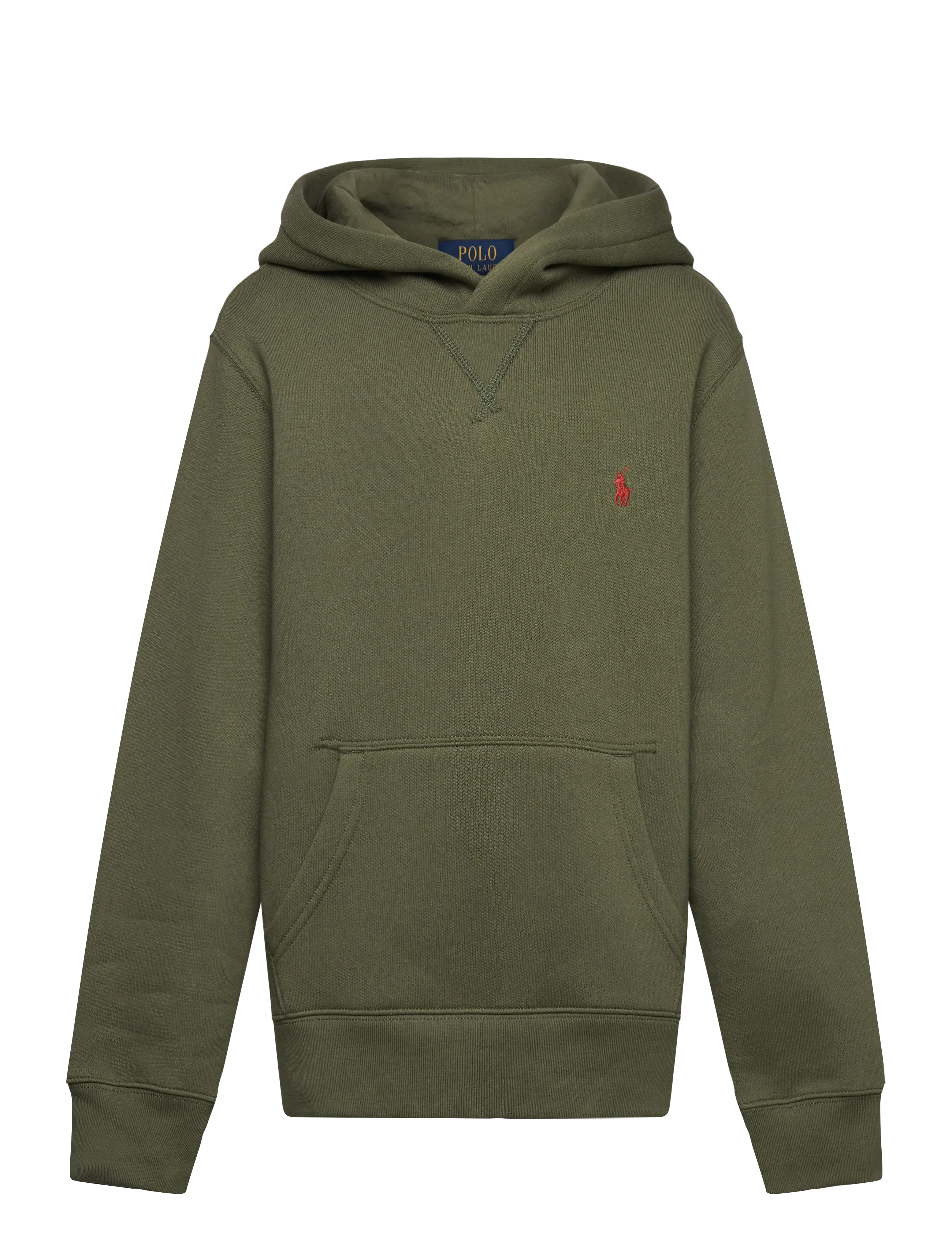 Ralph Lauren Kids Fleece Hoodie - Polo Ralph Lauren - MINT OLIVE/C8702 / khaki/green