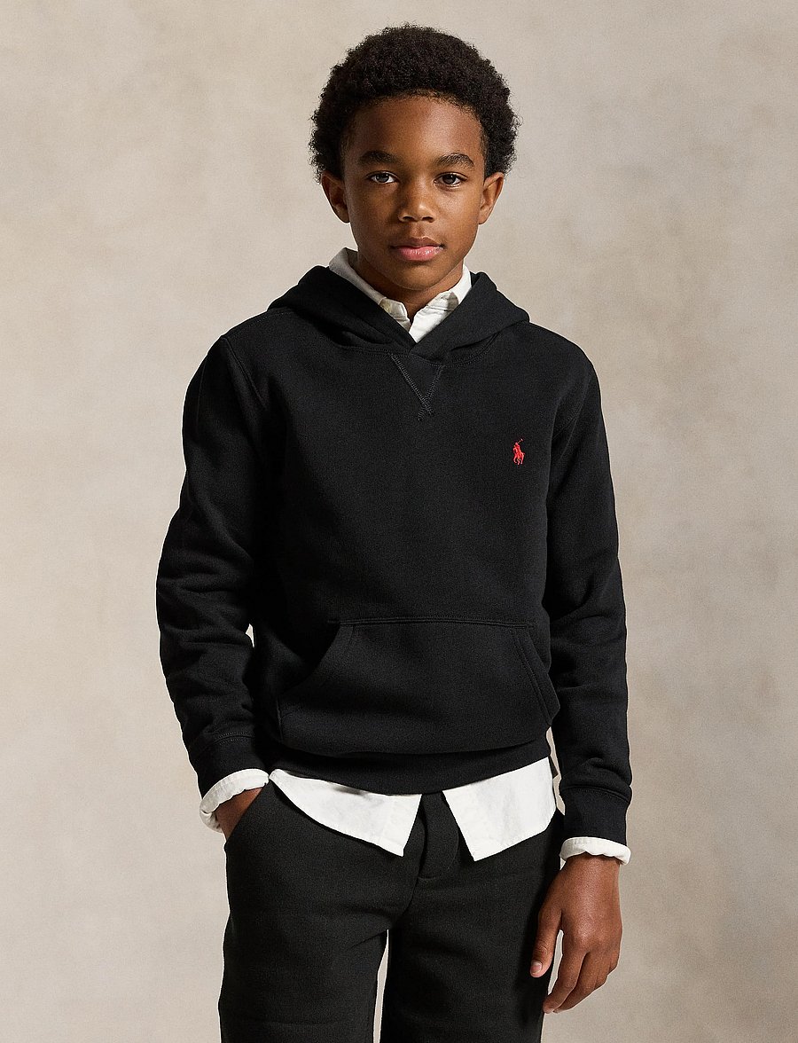 Ralph Lauren Kids - Fleece Hoodie - kapuzenpullover - polo black/c3870 - 4