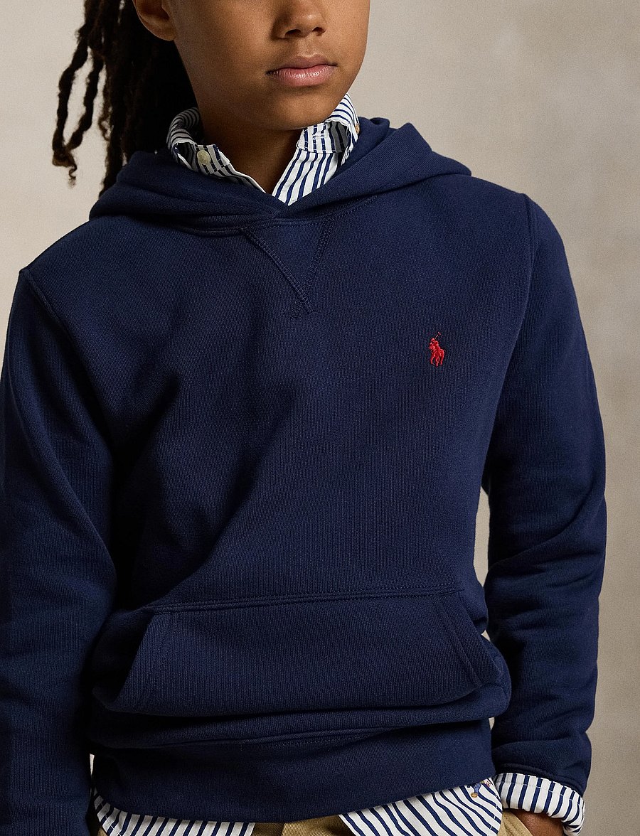 Ralph Lauren Kids - Fleece Hoodie - kapuzenpullover - refined navy/c387 - 3