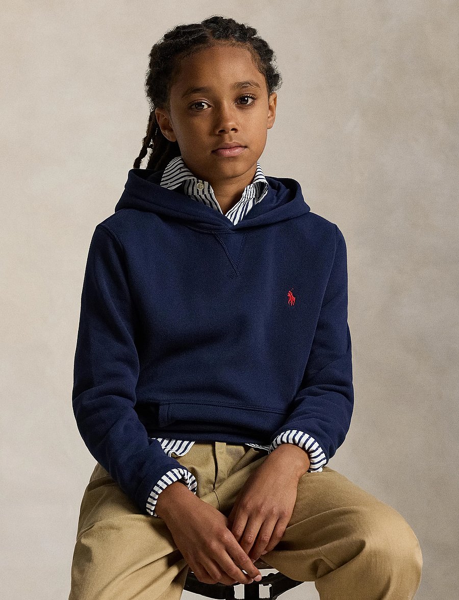 Ralph Lauren Kids - Fleece Hoodie - kapuzenpullover - refined navy/c387 - 4