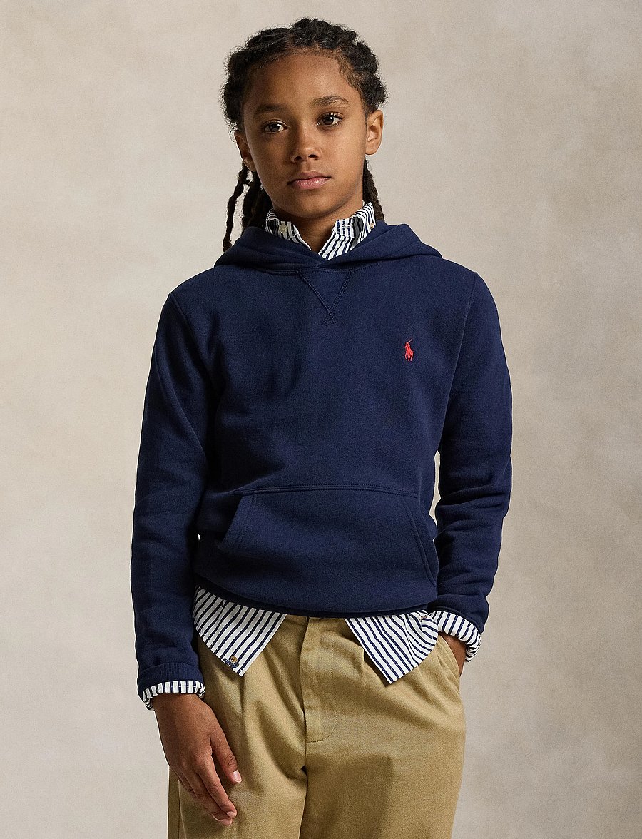 Ralph Lauren Kids - Fleece Hoodie - kapuzenpullover - refined navy/c387 - 5