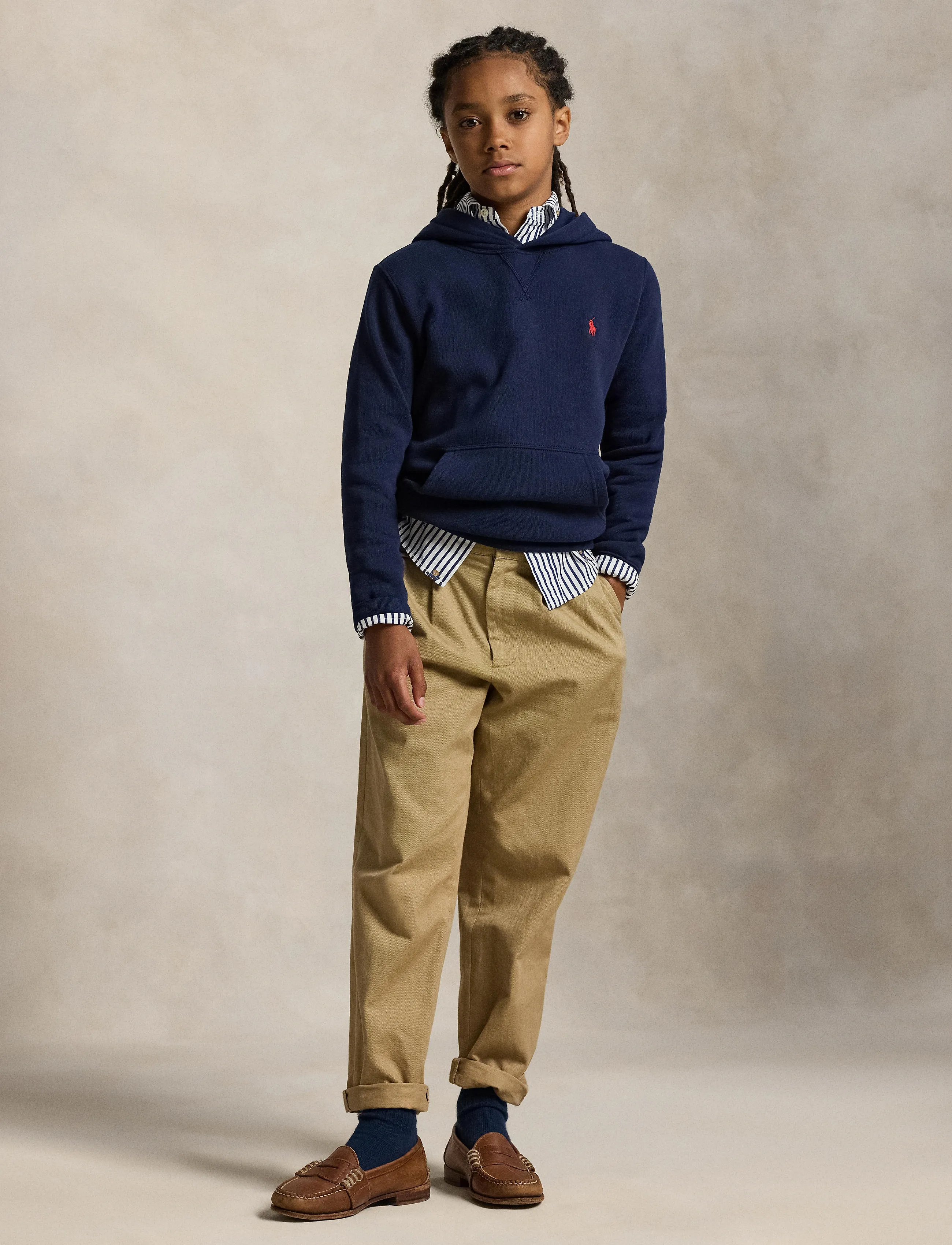 Ralph Lauren Kids Fleece Hoodie - Sweatshirts & Kapuzenpullover - REFINED NAVY/C387 / navy