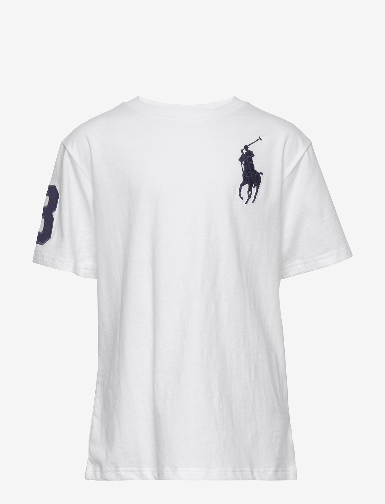 Ralph Lauren Kids - Big Pony Cotton Jersey Tee - white - 0
