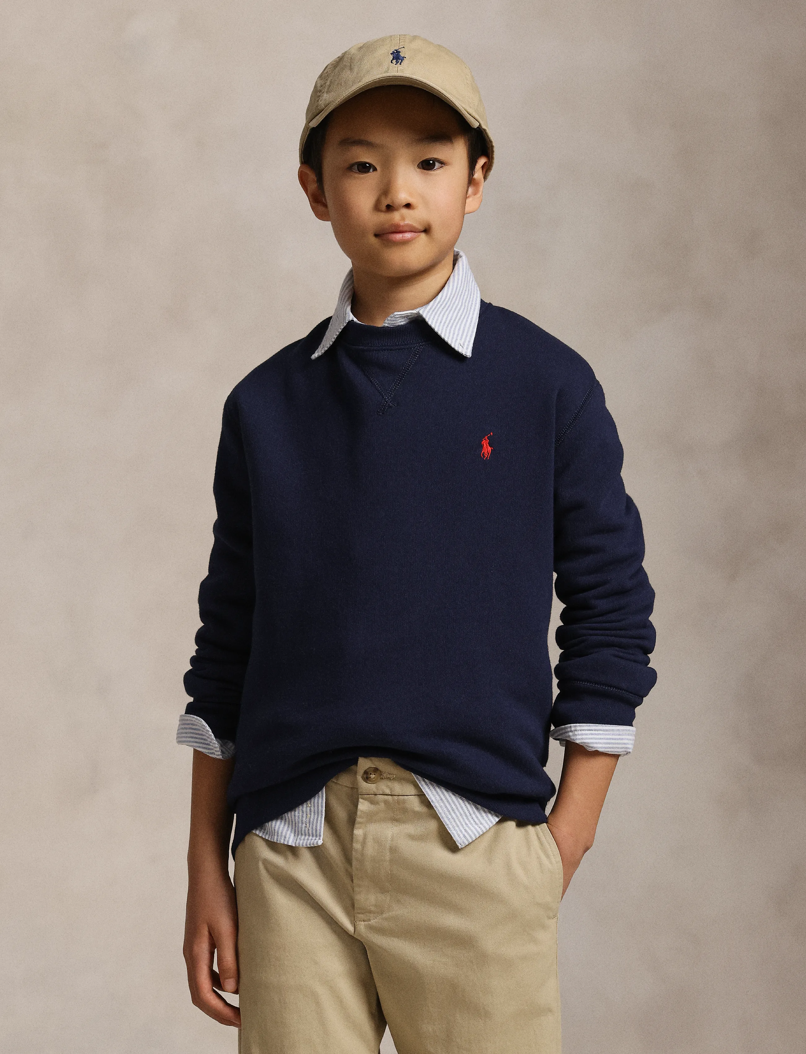 Ralph Lauren Kids - Fleece Sweatshirt - sporta džemperi - cruise navy - 3