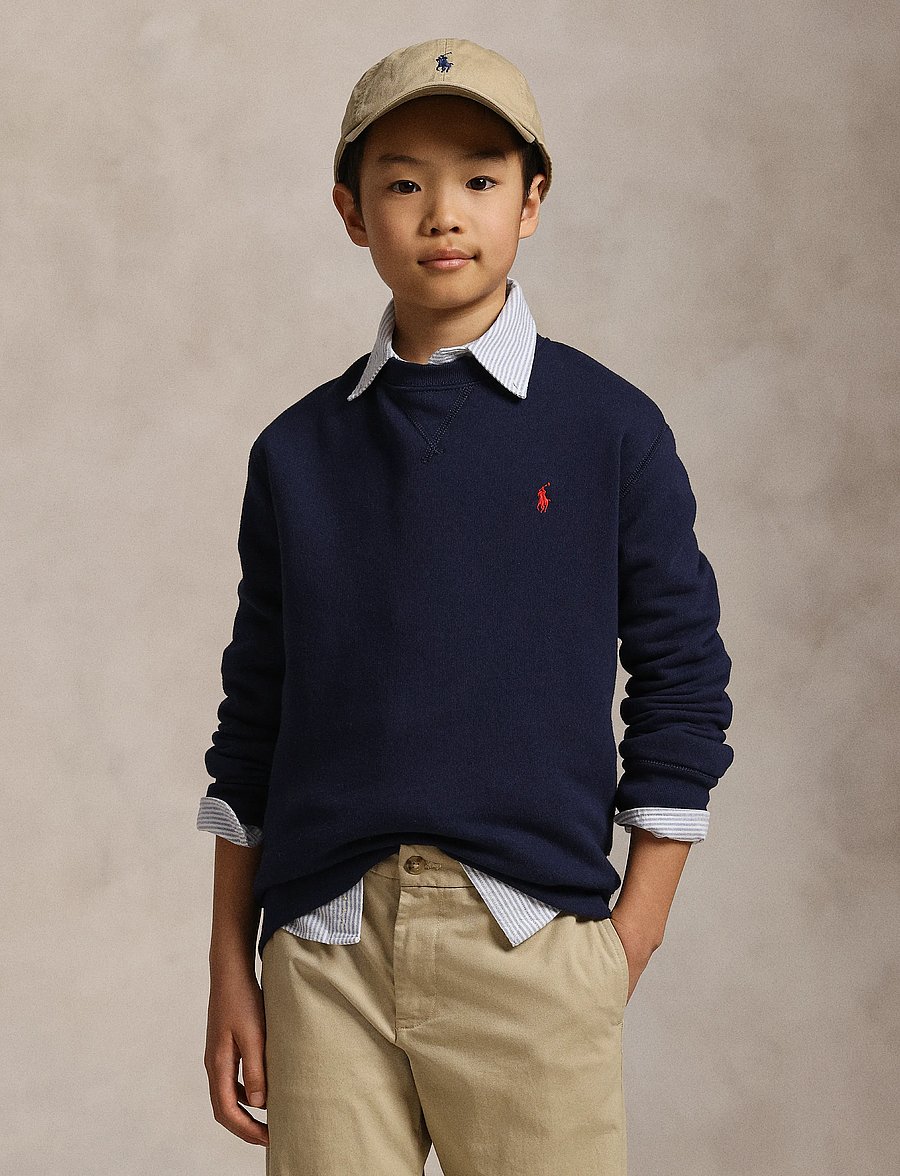 Ralph Lauren Kids - Fleece Sweatshirt - sweatshirts - cruise navy - 3