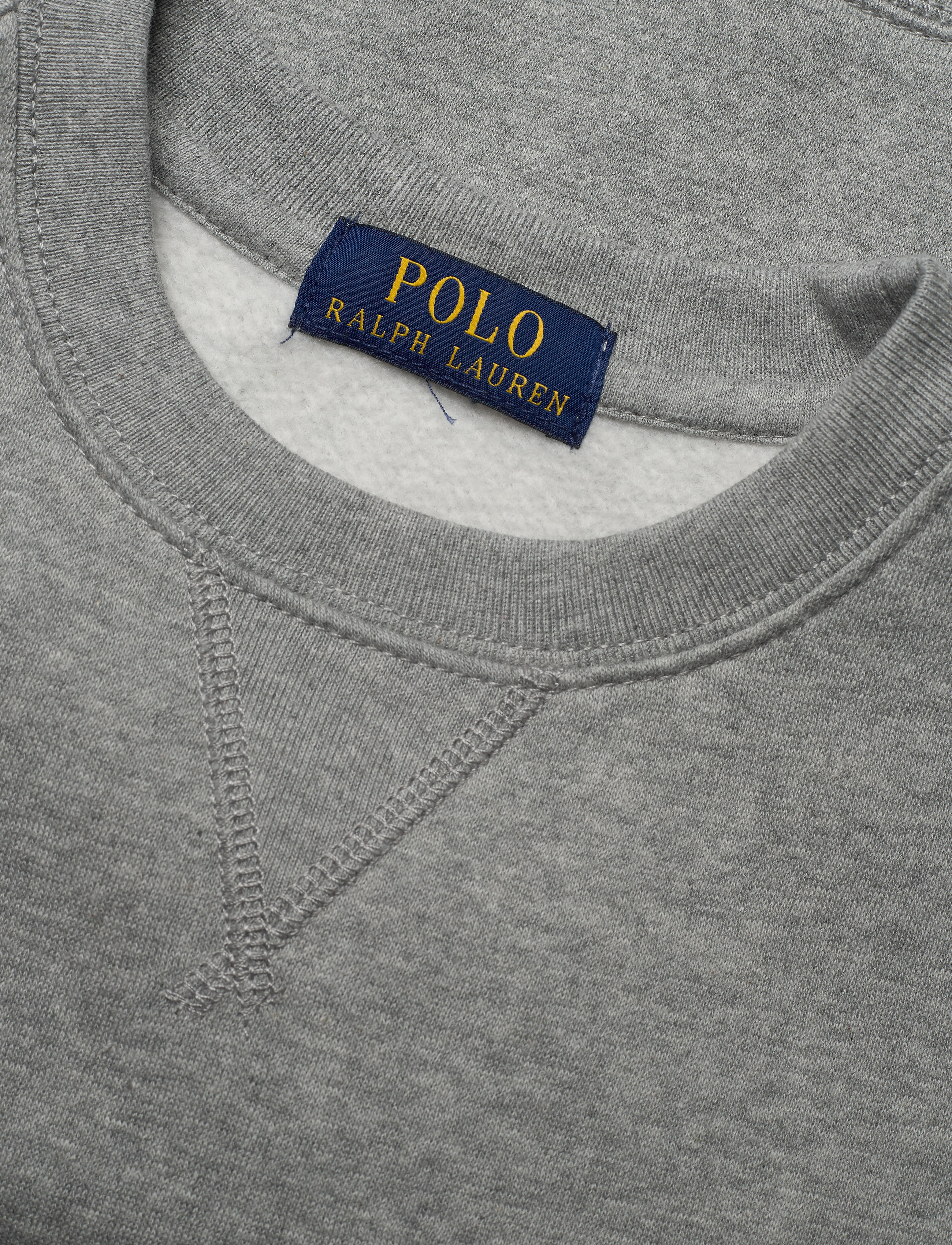 Ralph Lauren Kids - Fleece Sweatshirt - sweat-shirt - dark sport heathe - 4