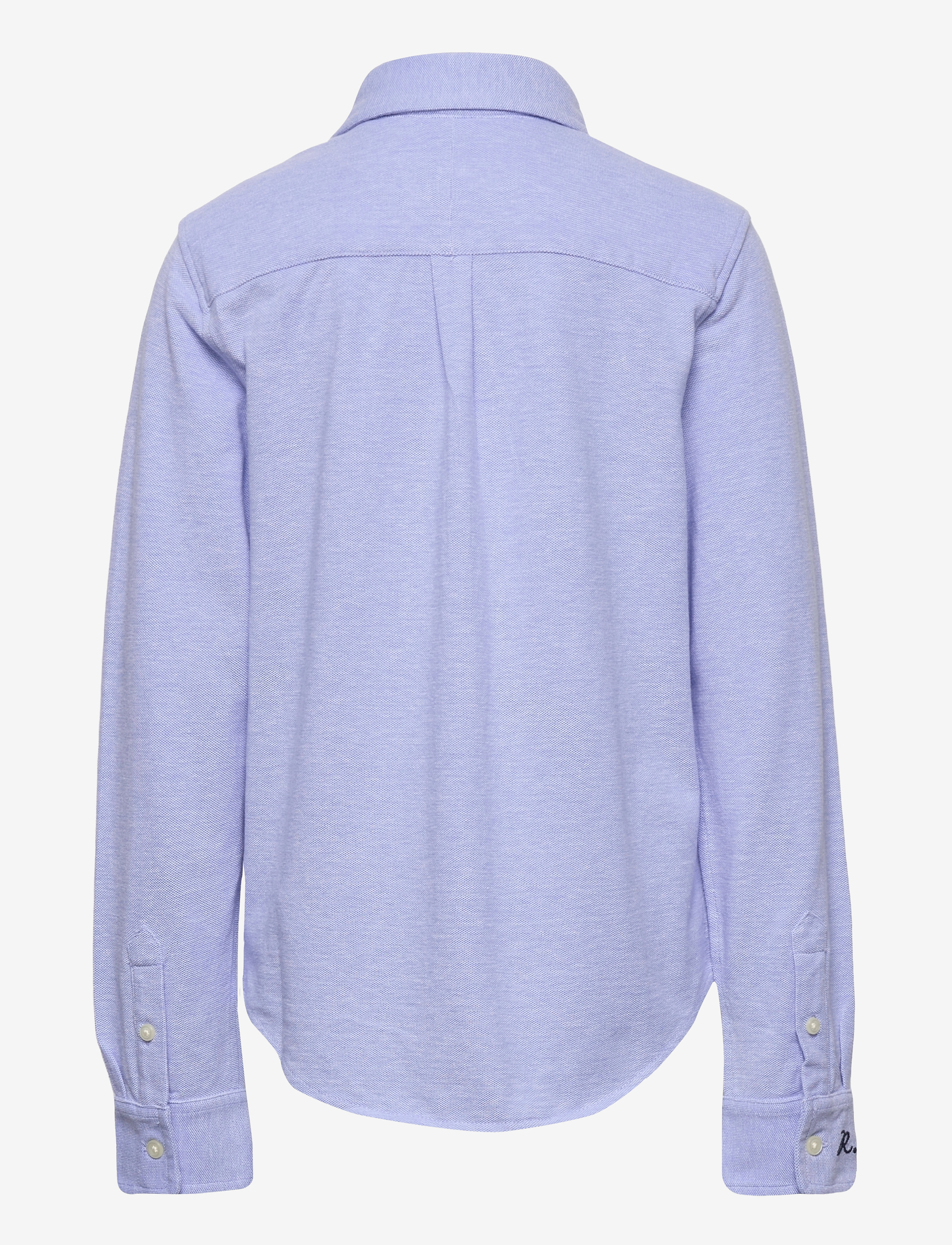 Ralph Lauren Kids - Knit Cotton Oxford Shirt - harbor island blu - 1
