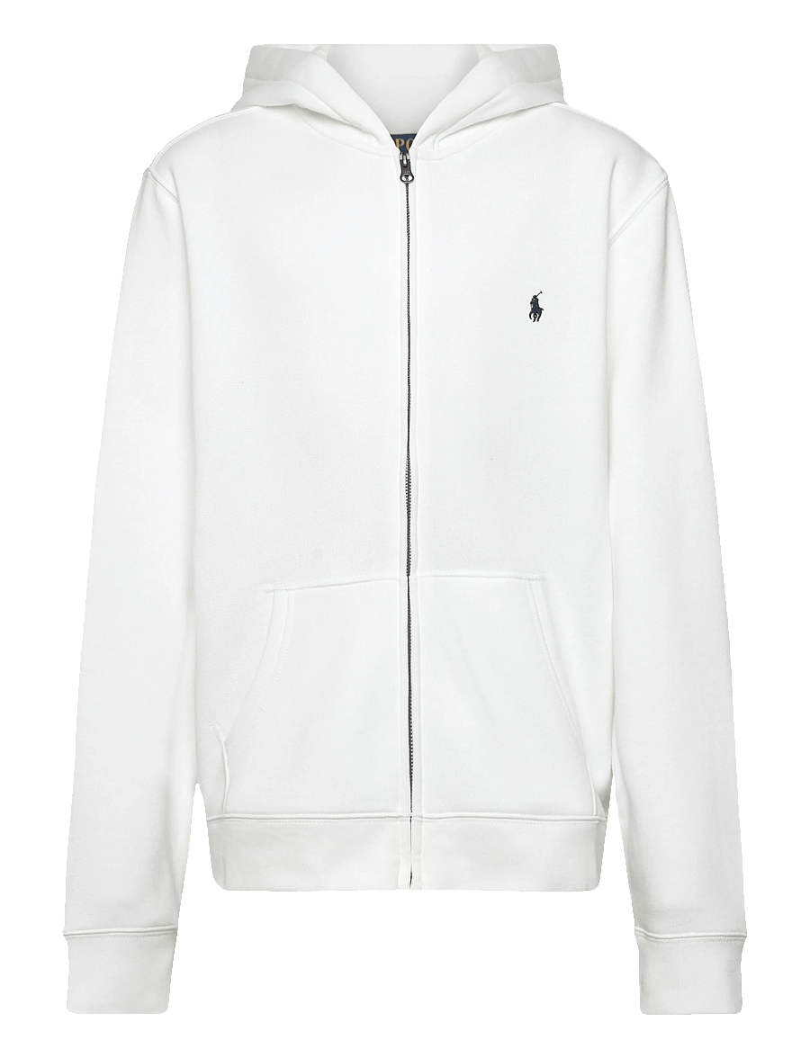 Ralph Lauren Kids - Fleece Full-Zip Hoodie - kapuzenpullover - white/c7949 - 1