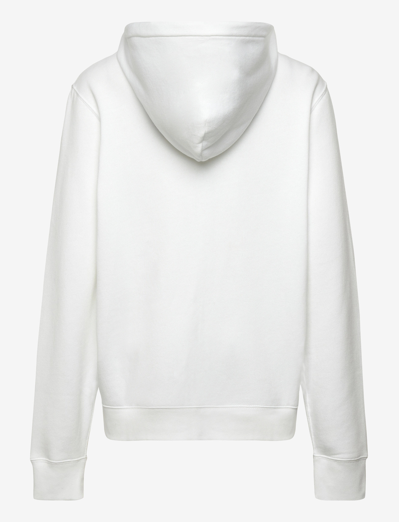 Ralph Lauren Kids - SEASONAL FLEECE-LS FZ HOOD-TP-KNT - hættetrøjer - white/c7949 - 1