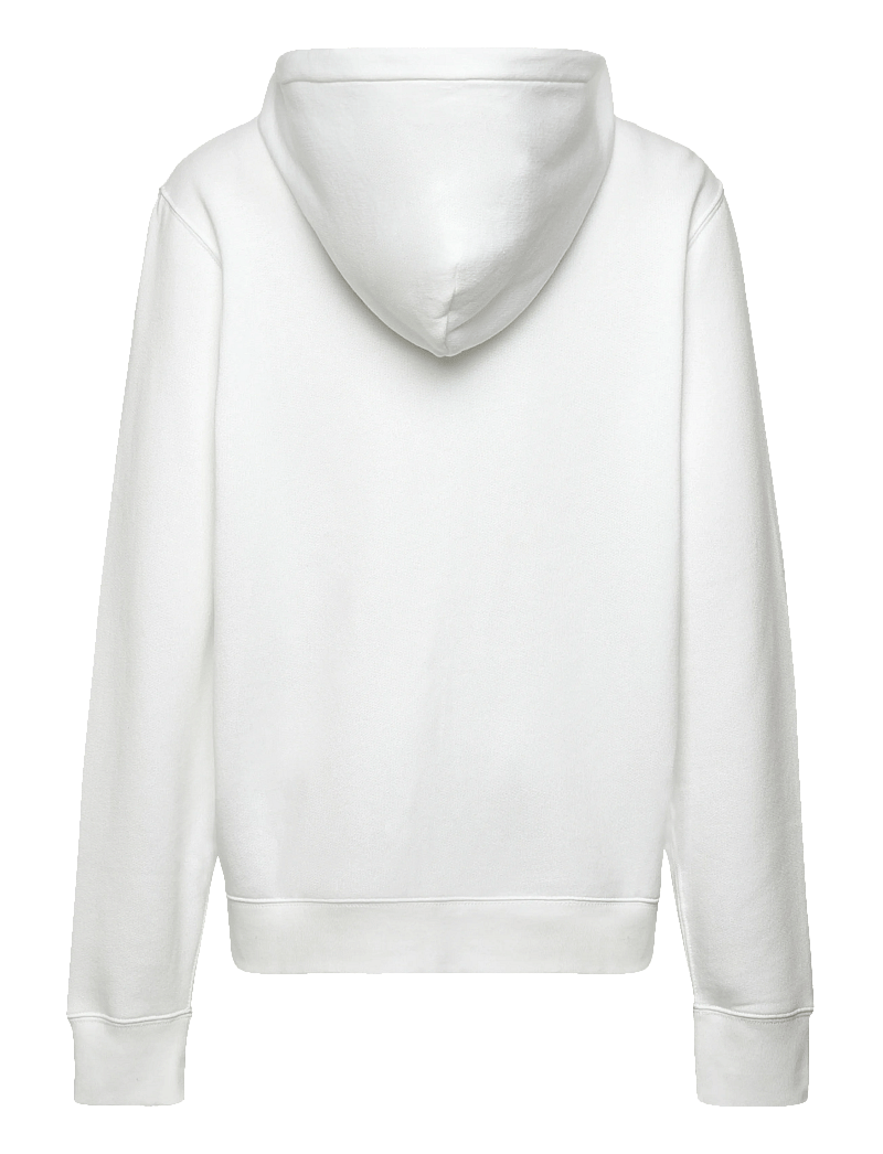 Ralph Lauren Kids - SEASONAL FLEECE-LS FZ HOOD-TP-KNT - hættetrøjer - white/c7949 - 1