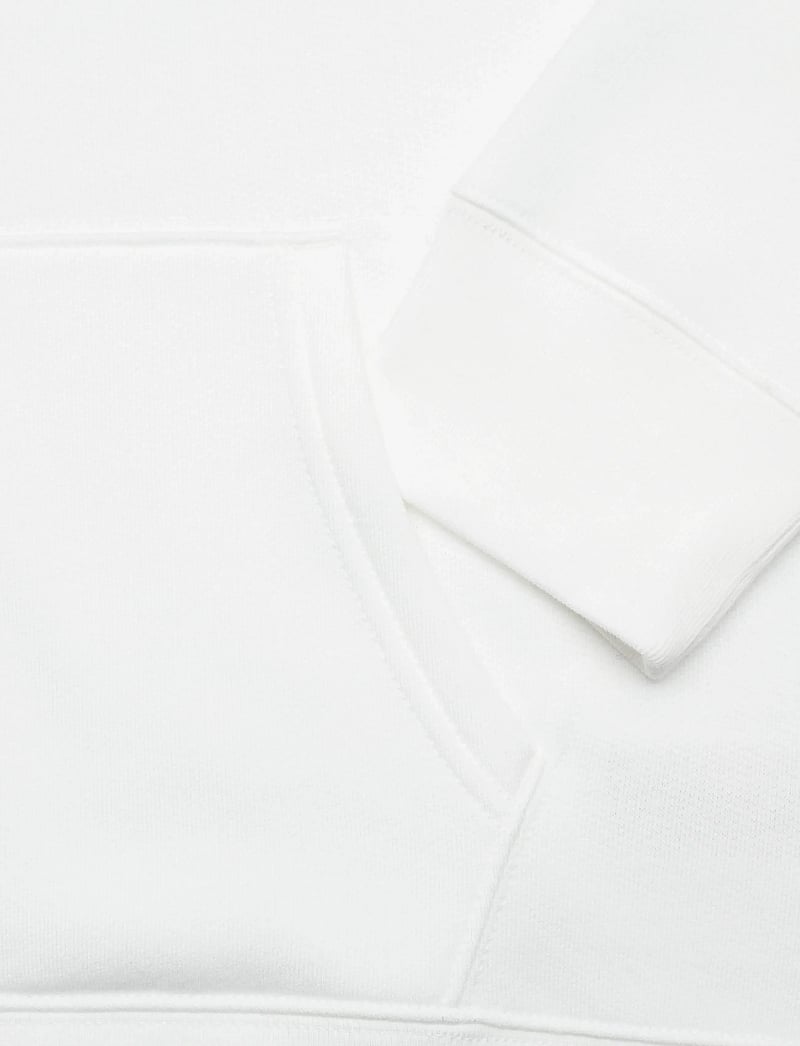 Ralph Lauren Kids - SEASONAL FLEECE-LS FZ HOOD-TP-KNT - hættetrøjer - white/c7949 - 3