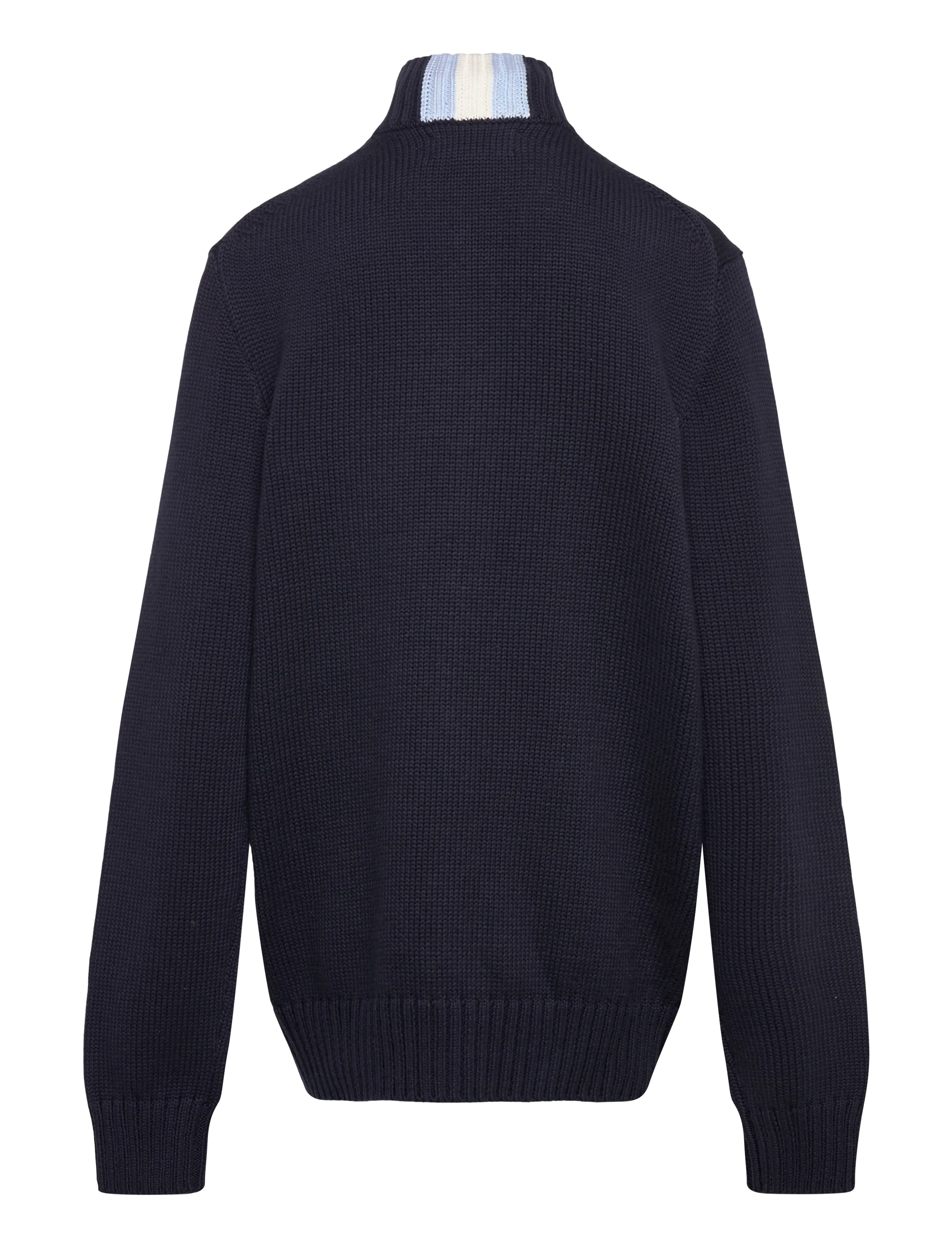 Ralph Lauren Kids - COMBED COTTON-LS FZ MOCK-TP-SWT - kardiganid - rl navy/c7279 - 1