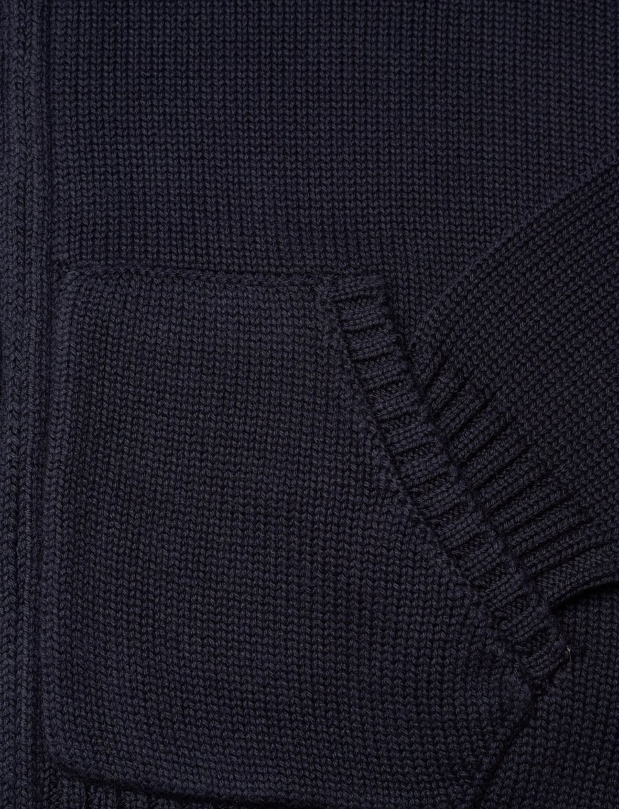 Ralph Lauren Kids - COMBED COTTON-LS FZ MOCK-TP-SWT - kardiganid - rl navy/c7279 - 3