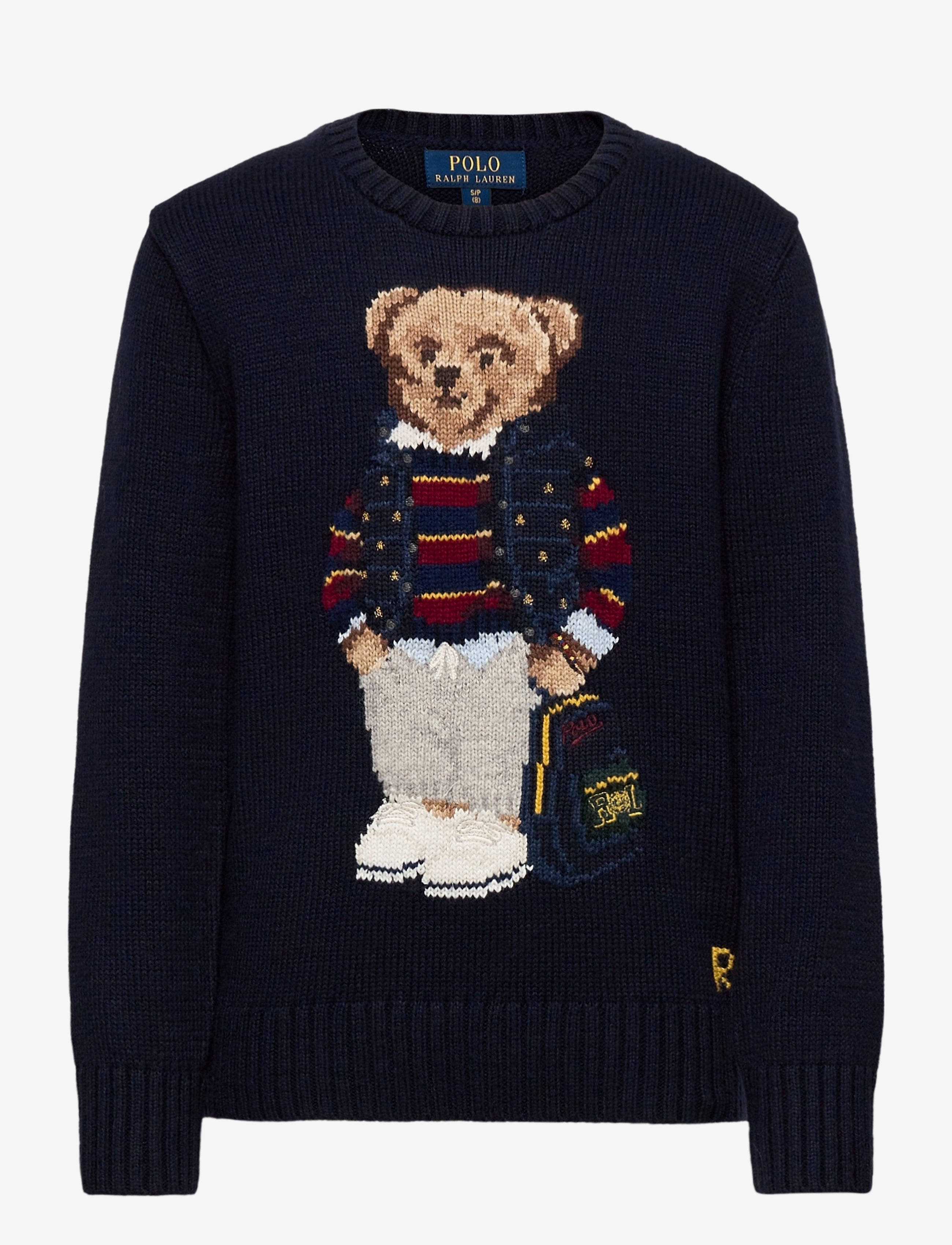 Ralph Lauren Kids - Polo Bear Cotton-Blend Sweater - rl navy - 0